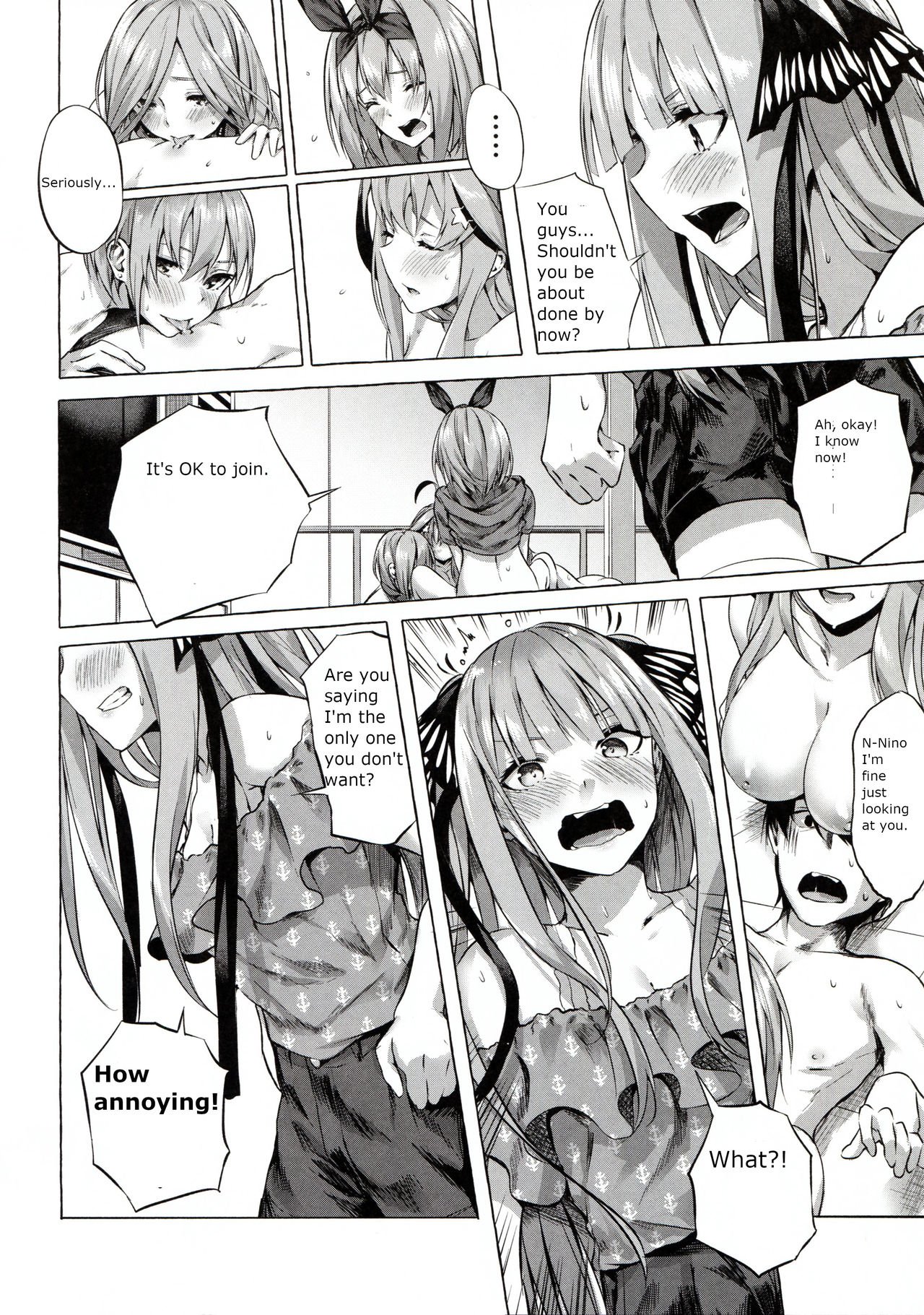 Gotoubun no Sorayume (The Quintessential Quintuplets) [Sahara Gensei] 1 . Gotoubun no Sorayume  - Chapter 1 (The Quintessential Quintuplets) [Sahara Gensei] – page 26