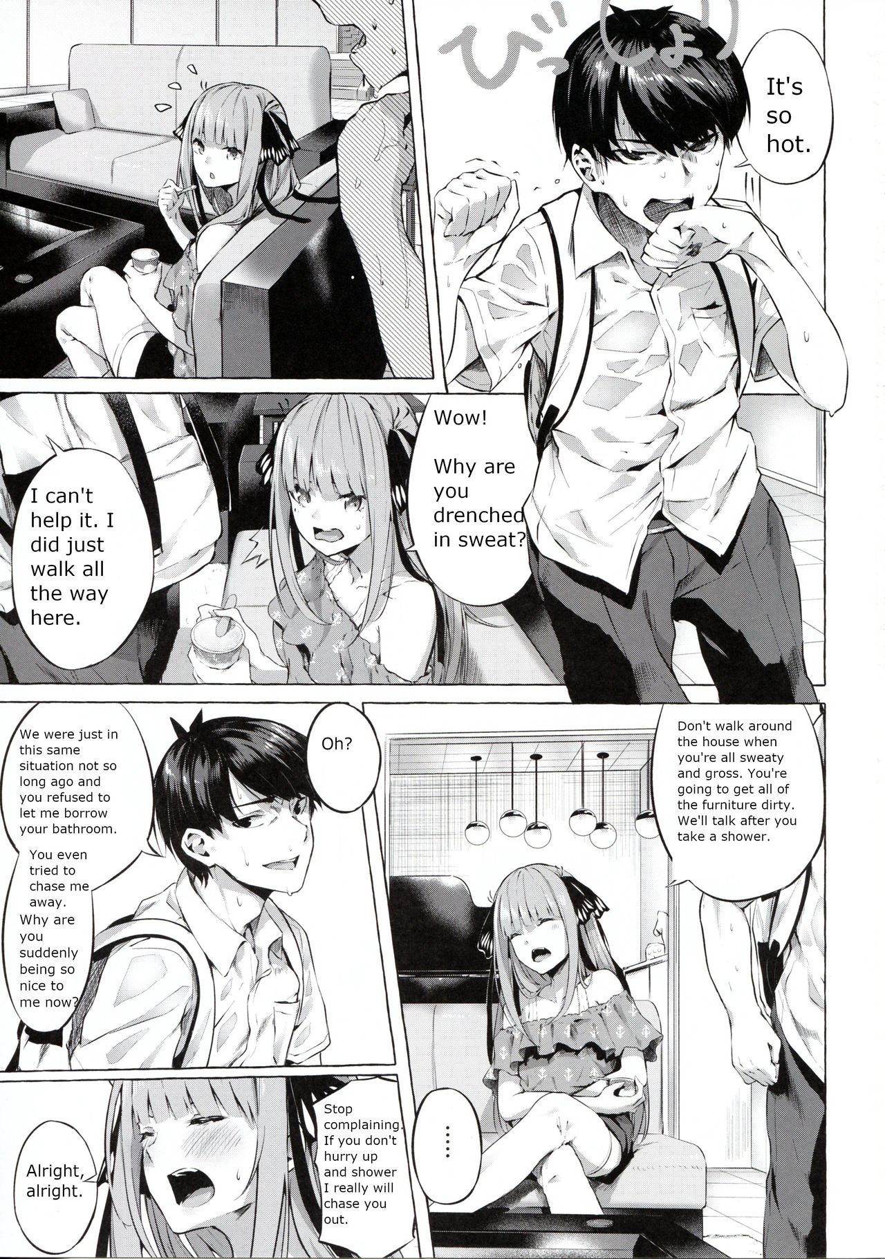 Gotoubun no Sorayume (The Quintessential Quintuplets) [Sahara Gensei] 1 . Gotoubun no Sorayume  - Chapter 1 (The Quintessential Quintuplets) [Sahara Gensei] – page 3