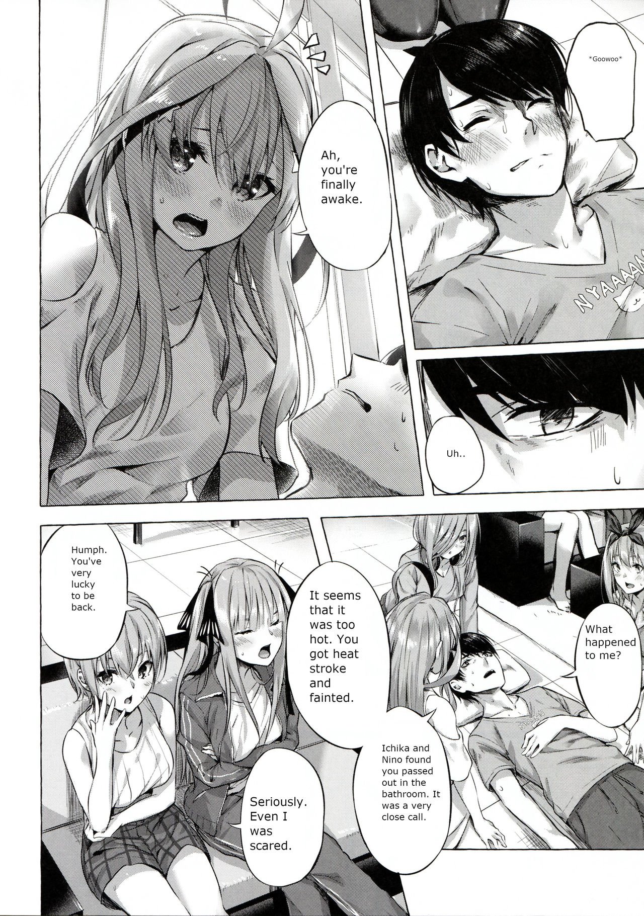 Gotoubun no Sorayume (The Quintessential Quintuplets) [Sahara Gensei] 1 . Gotoubun no Sorayume  - Chapter 1 (The Quintessential Quintuplets) [Sahara Gensei] – page 34