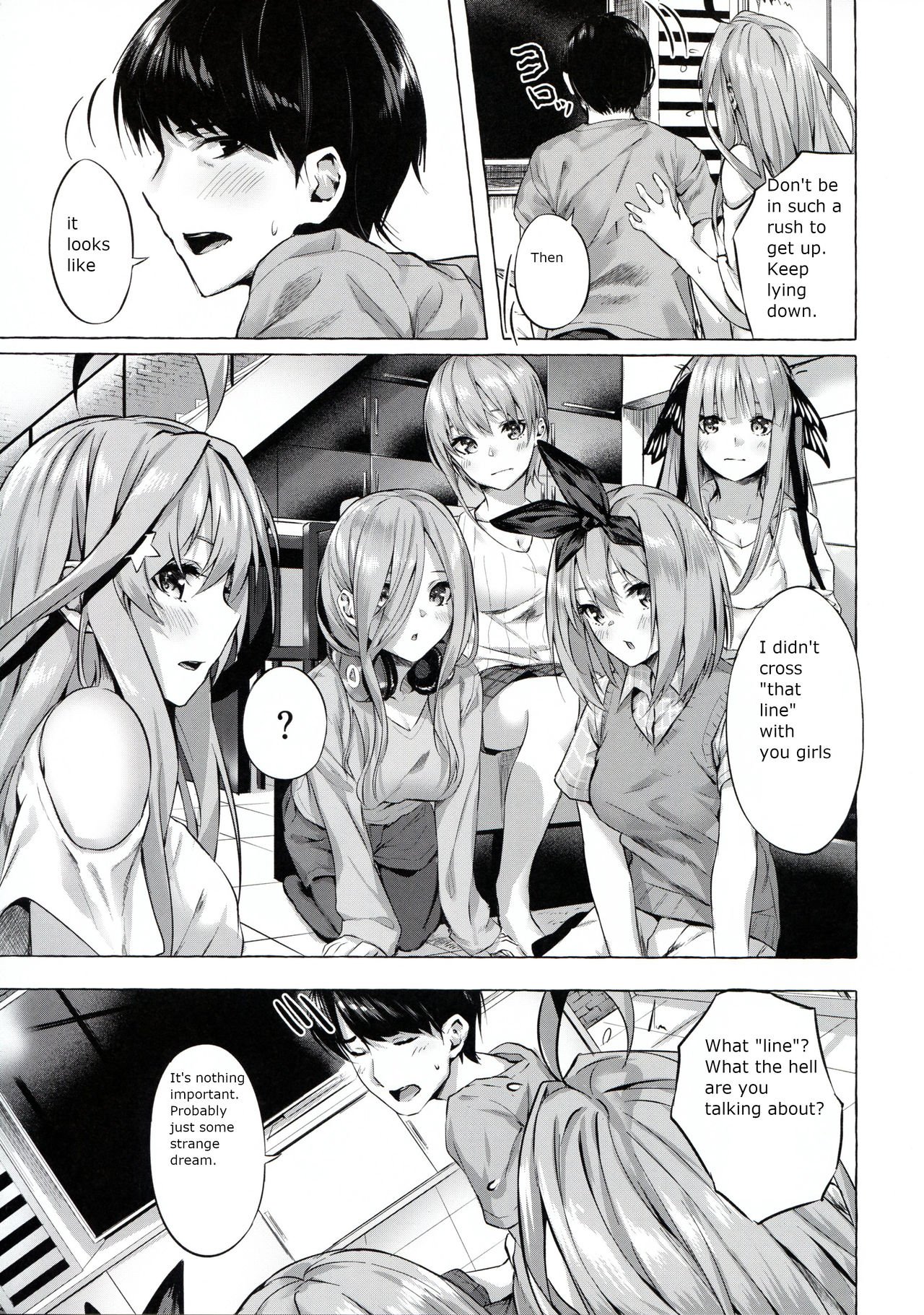 Gotoubun no Sorayume (The Quintessential Quintuplets) [Sahara Gensei] 1 . Gotoubun no Sorayume  - Chapter 1 (The Quintessential Quintuplets) [Sahara Gensei] – page 35