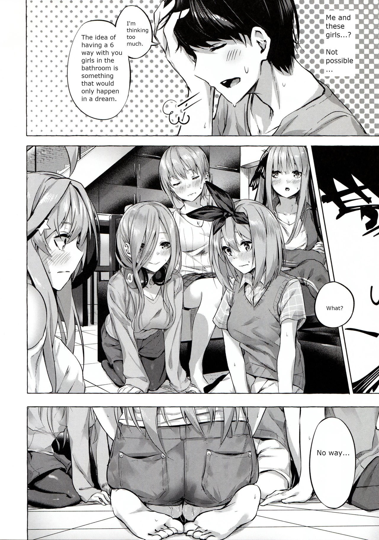 Gotoubun no Sorayume (The Quintessential Quintuplets) [Sahara Gensei] 1 . Gotoubun no Sorayume  - Chapter 1 (The Quintessential Quintuplets) [Sahara Gensei] – page 36