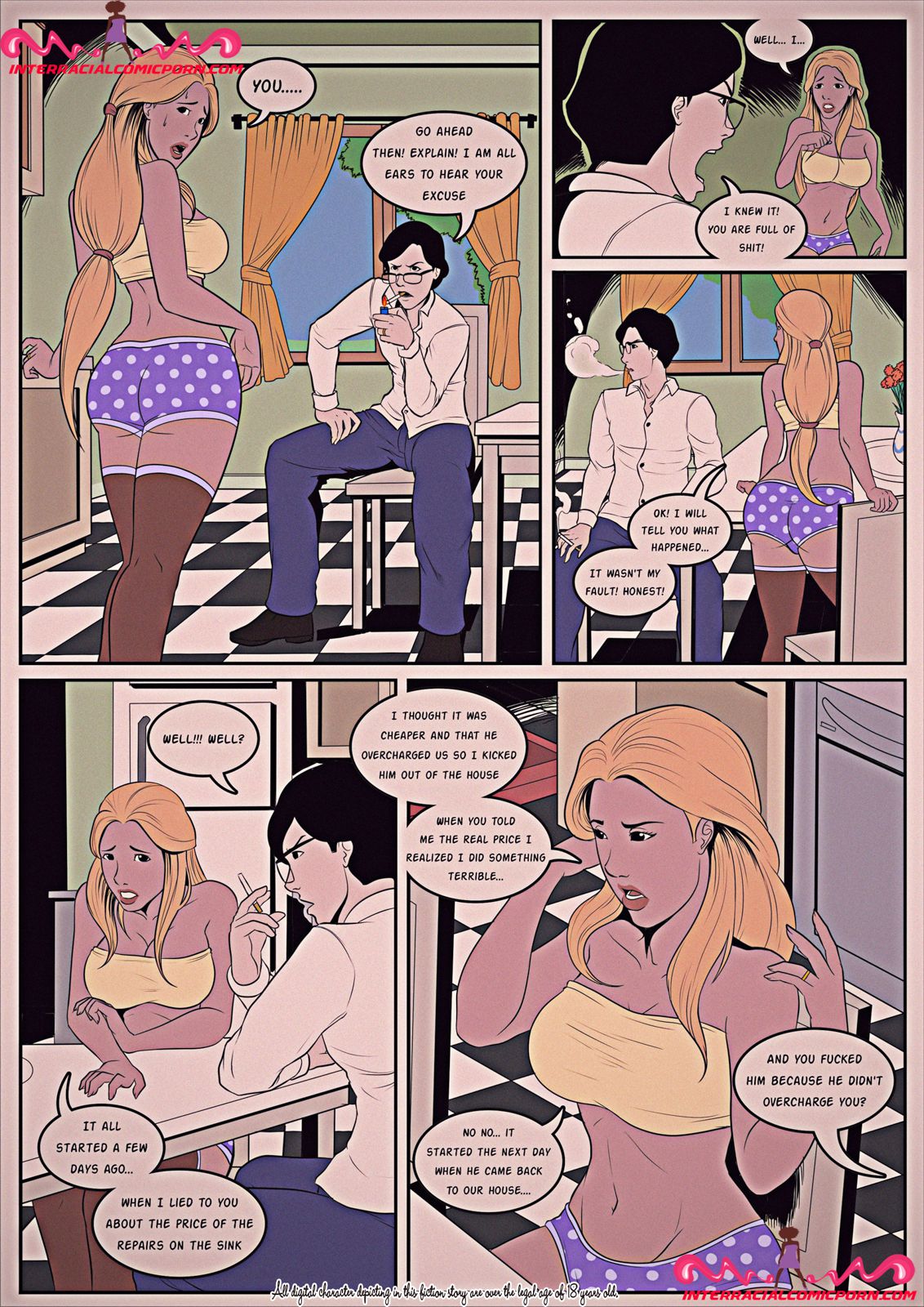 The Plumber [InterracialComicPorn] 2 . The Plumber - Chapter 2 [InterracialComicPorn] – page 3