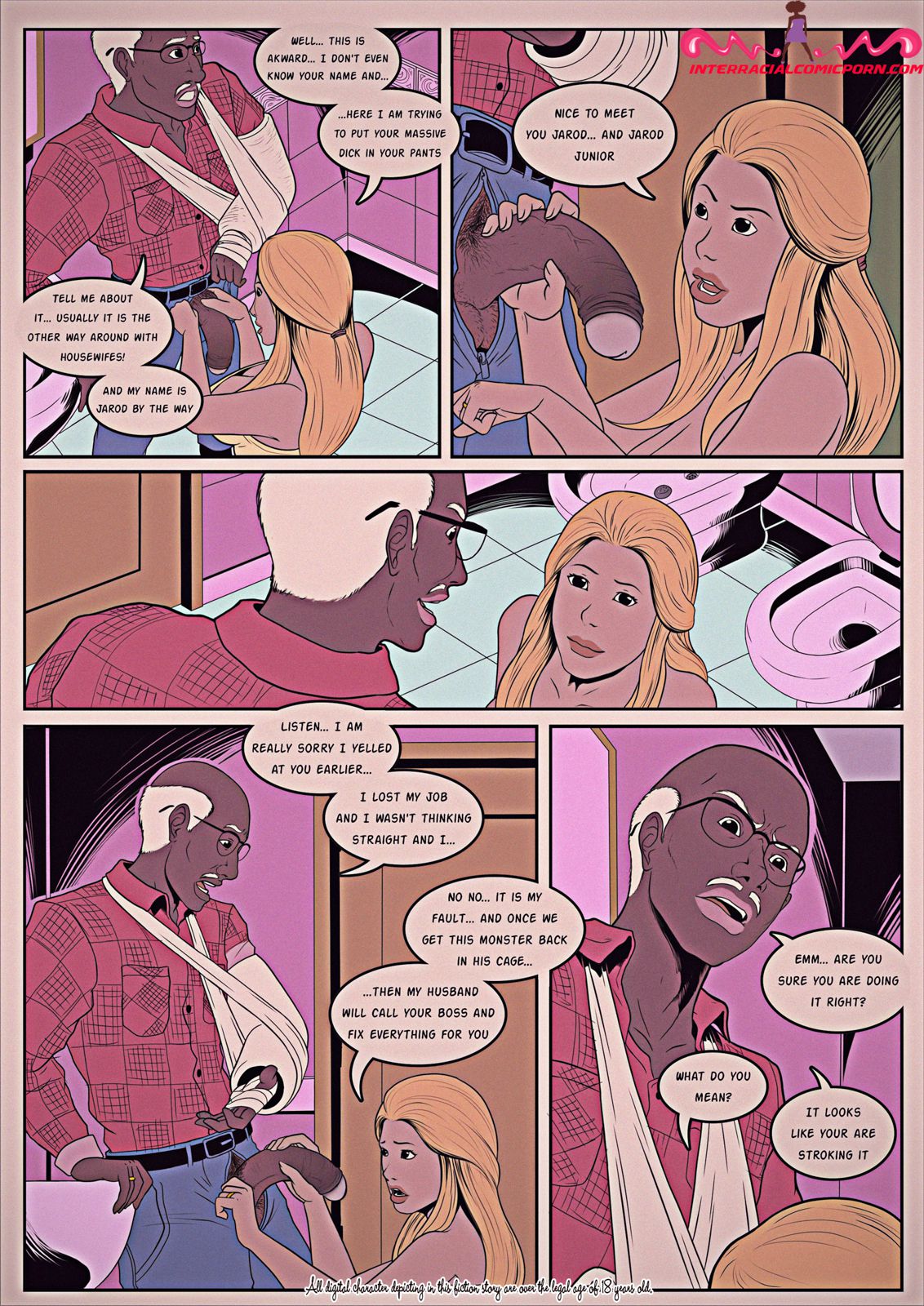 The Plumber [InterracialComicPorn] 2 . The Plumber - Chapter 2 [InterracialComicPorn] – page 8