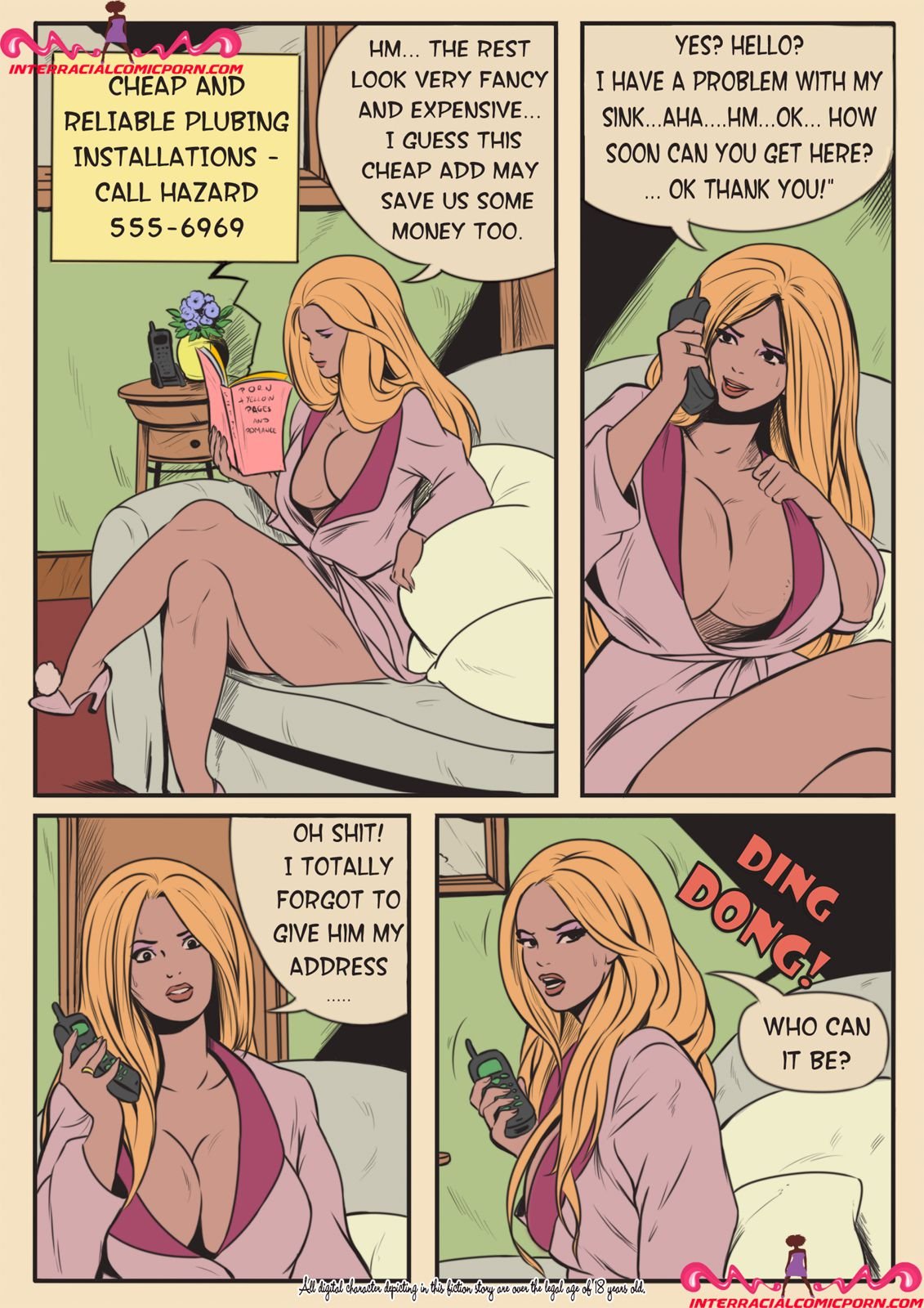 The Plumber [InterracialComicPorn] 1 . The Plumber  - Chapter 1 [InterracialComicPorn] – page 3