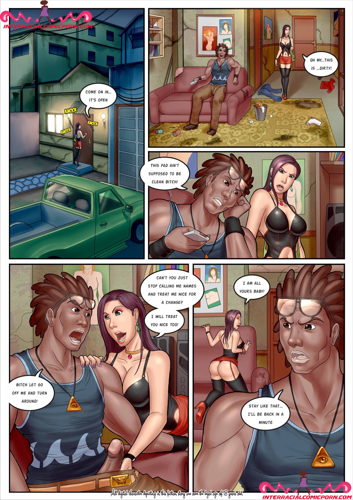 The New Teacher [InterracialComicPorn] 3 . The New Teacher - Chapter 3 [InterracialComicPorn] – page 5