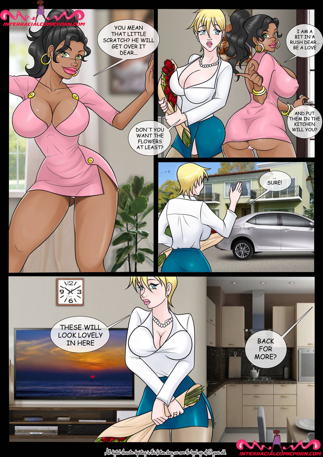 The New Neighbor [InterracialComicPorn] 2 . The New Neighbor - Chapter 2 [InterracialComicPorn] – page 2