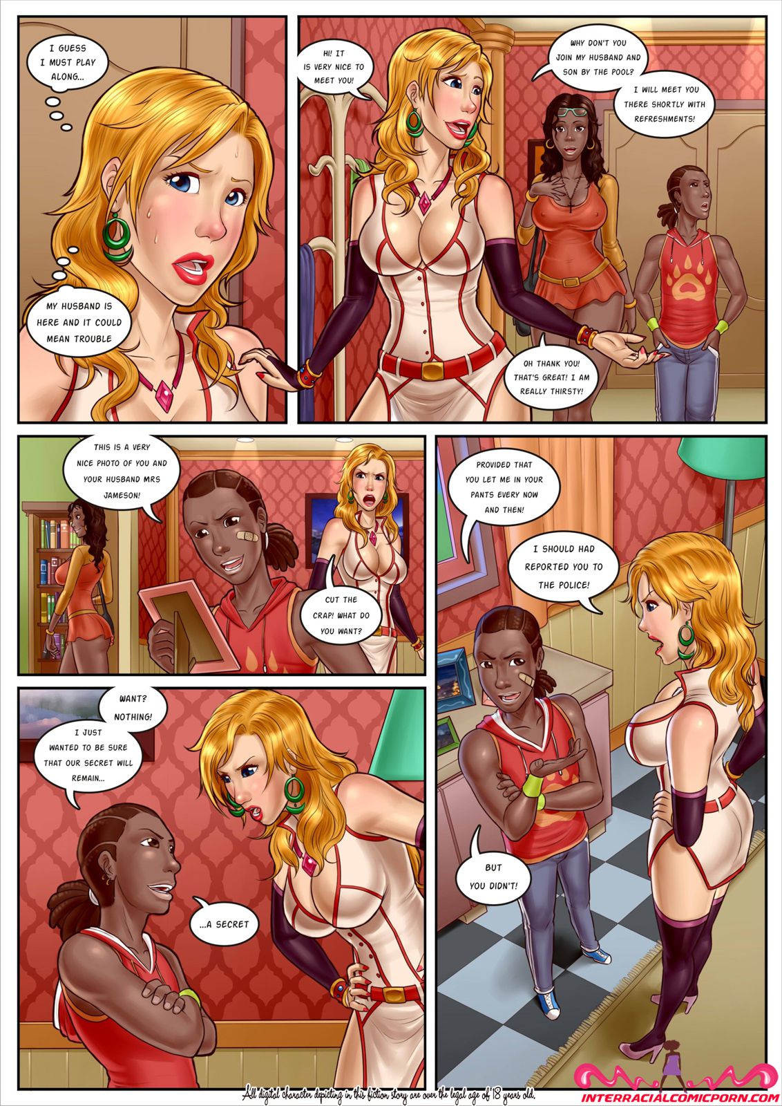 Party Slut [InterracialComicPorn] 3 . Party Slut  - Chapter 3 [InterracialComicPorn] – page 2