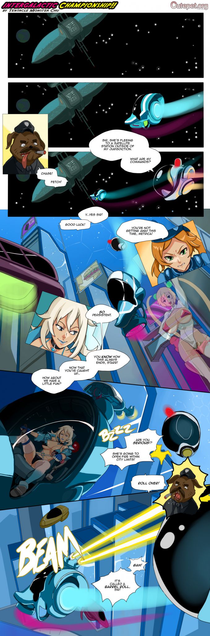 Intergalactic Championship!! [CutePet] 4 . Intergalactic Championship!!  - Chapter 4 [CutePet] – page 1