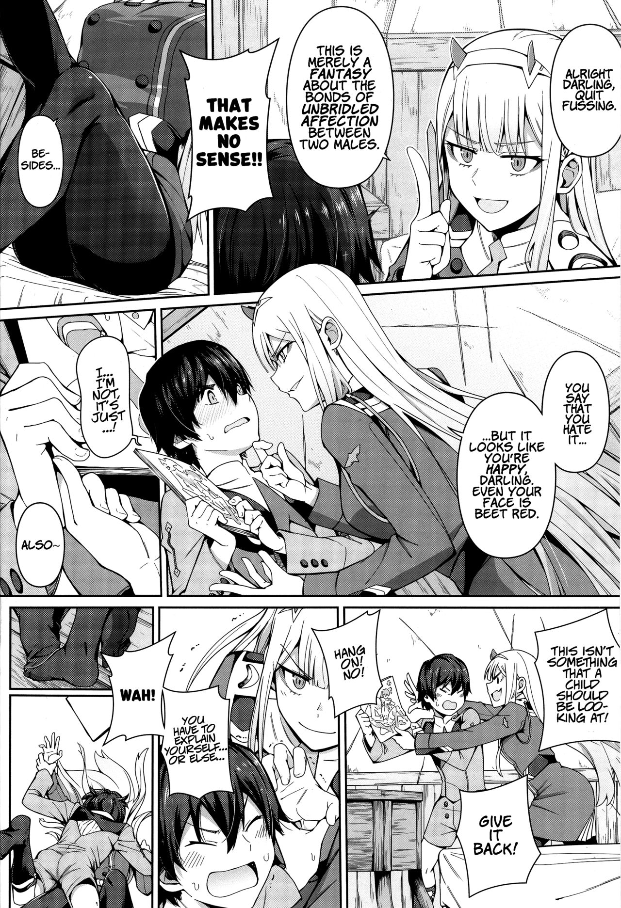 Forbidden Connection (Darling In The FranXX) [Chicke III , 4why] 1 . Forbidden Connection - Chapter 1 (Darling In The FranXX) [Chicke III , 4why] – page 3
