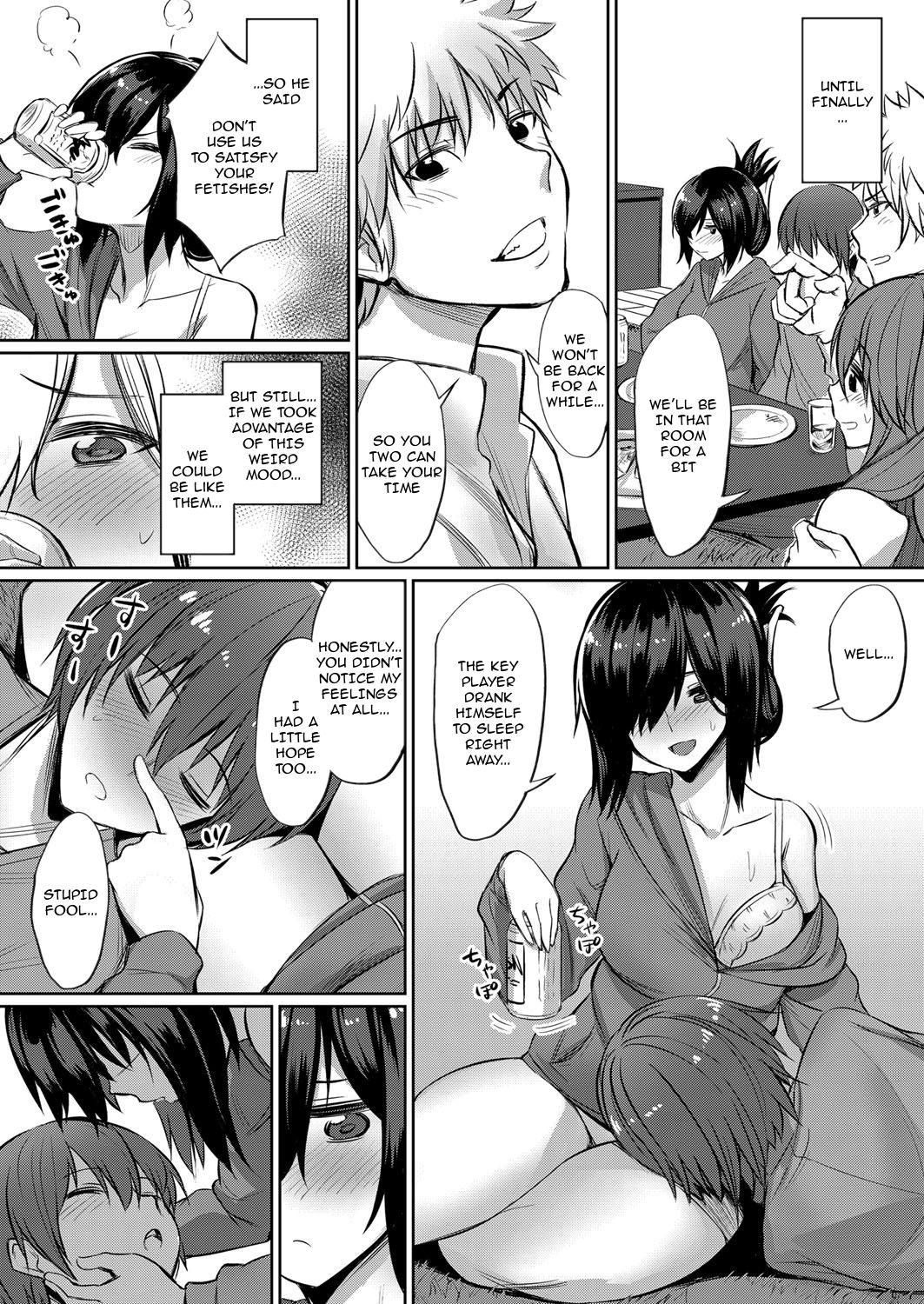 Tipsy Threesome Sex Lesson [Yasu] 1 . Tipsy Threesome Sex Lesson - Chapter 1 [Yasu] – page 3