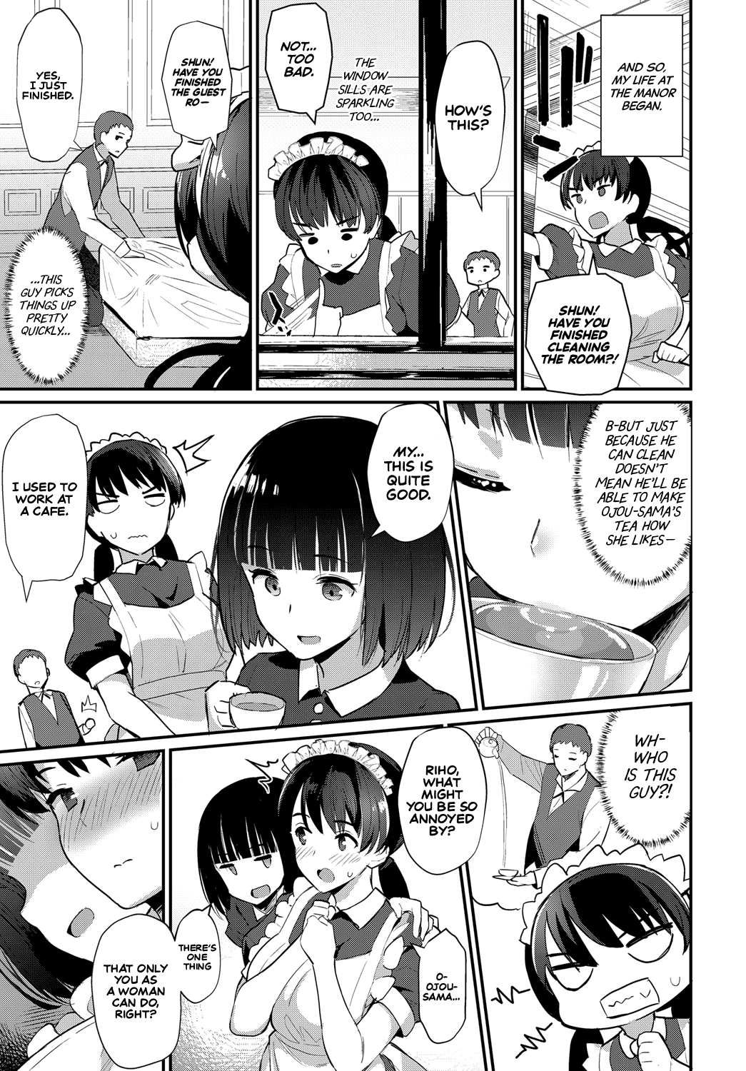 Boy Meets Maid [Batsu] 1 . Boy Meets Maid - Chapter 1 [Batsu] – page 3