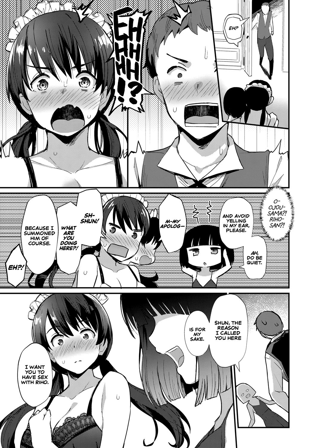 Boy Meets Maid [Batsu] 1 . Boy Meets Maid - Chapter 1 [Batsu] – page 5