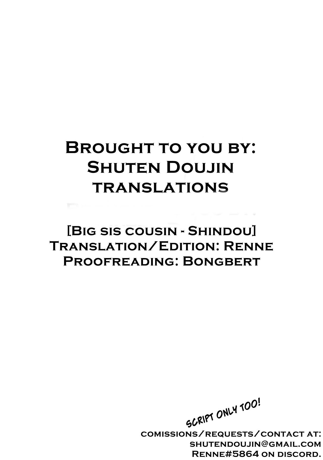 Big Sis Cousin [Shindou] 1 . Big Sis Cousin - Chapter 1 [Shindou] – page 23