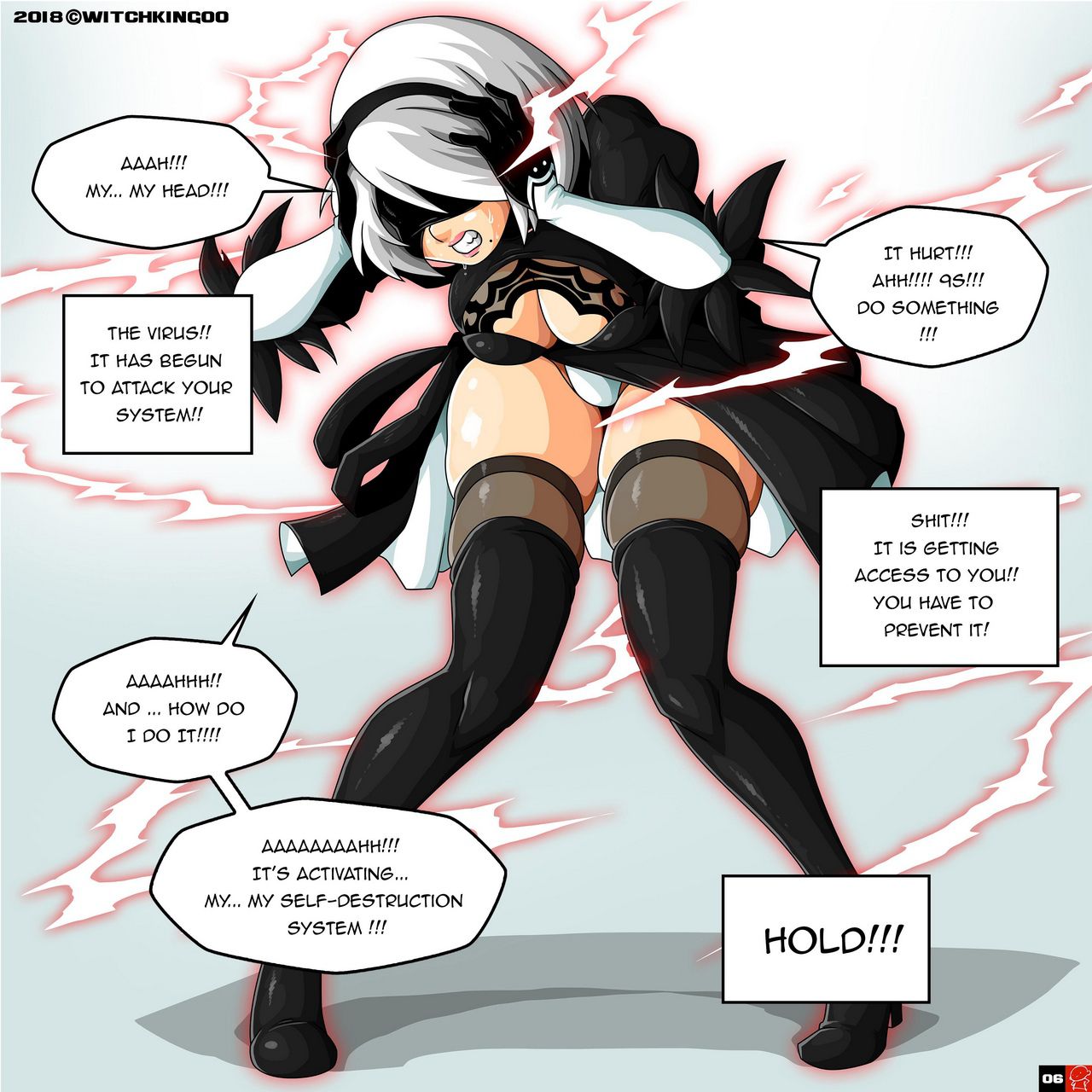 Nier The Comic (Nier: Automata) [WitchKing00] 1 . Nier The Comic - Chapter 1 (Nier: Automata) [WitchKing00] – page 7