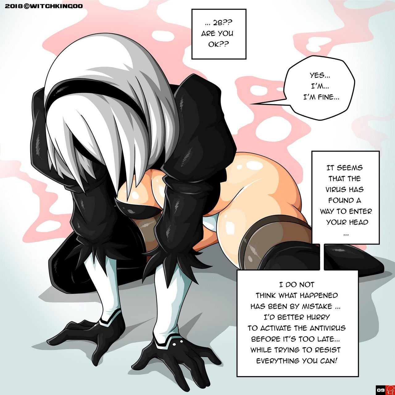Nier The Comic (Nier: Automata) [WitchKing00] 1 . Nier The Comic - Chapter 1 (Nier: Automata) [WitchKing00] – page 9
