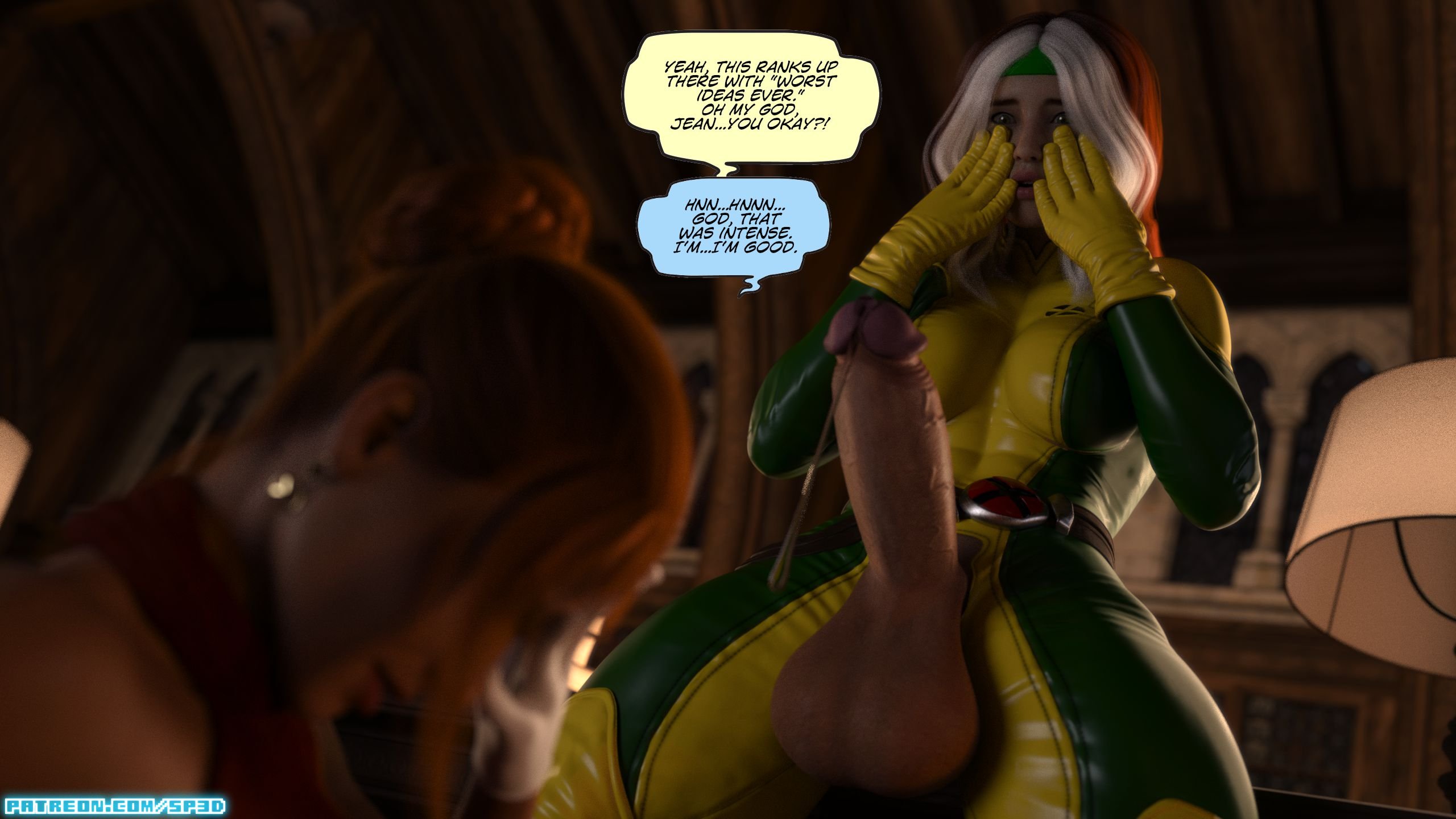 Abuse Of Power (X-Men) [SquarePeg3D] 1 . Abuse Of Power - Chapter 1 (X-Men) [SquarePeg3D] – page 12