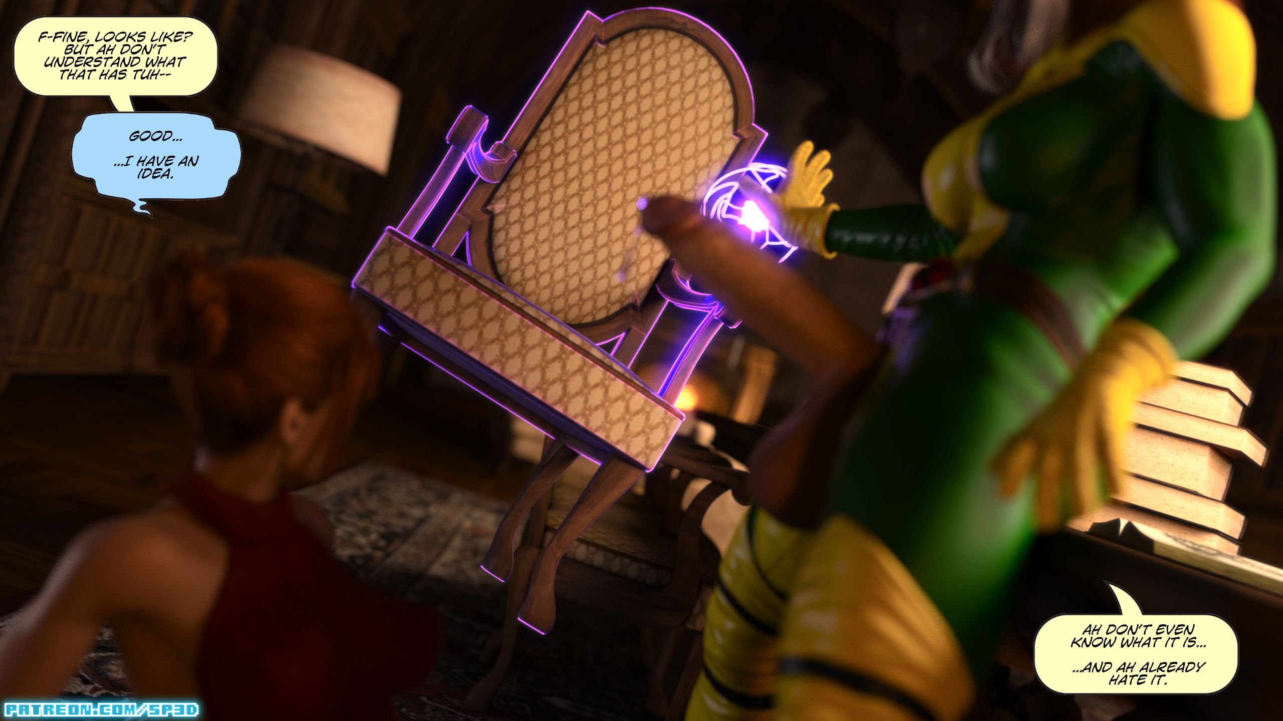Abuse Of Power (X-Men) [SquarePeg3D] 1 . Abuse Of Power - Chapter 1 (X-Men) [SquarePeg3D] – page 14