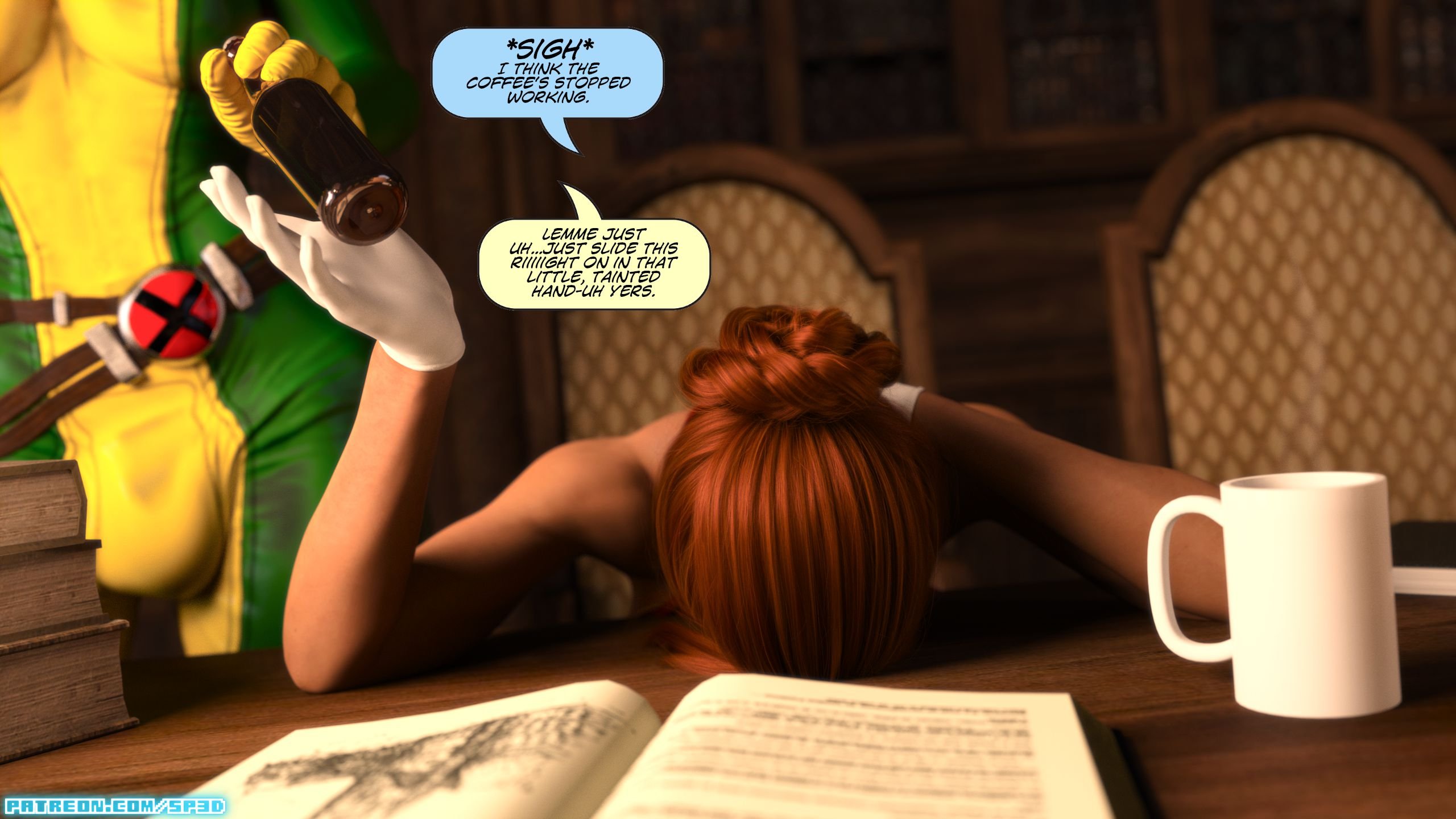 Abuse Of Power (X-Men) [SquarePeg3D] 1 . Abuse Of Power - Chapter 1 (X-Men) [SquarePeg3D] – page 2