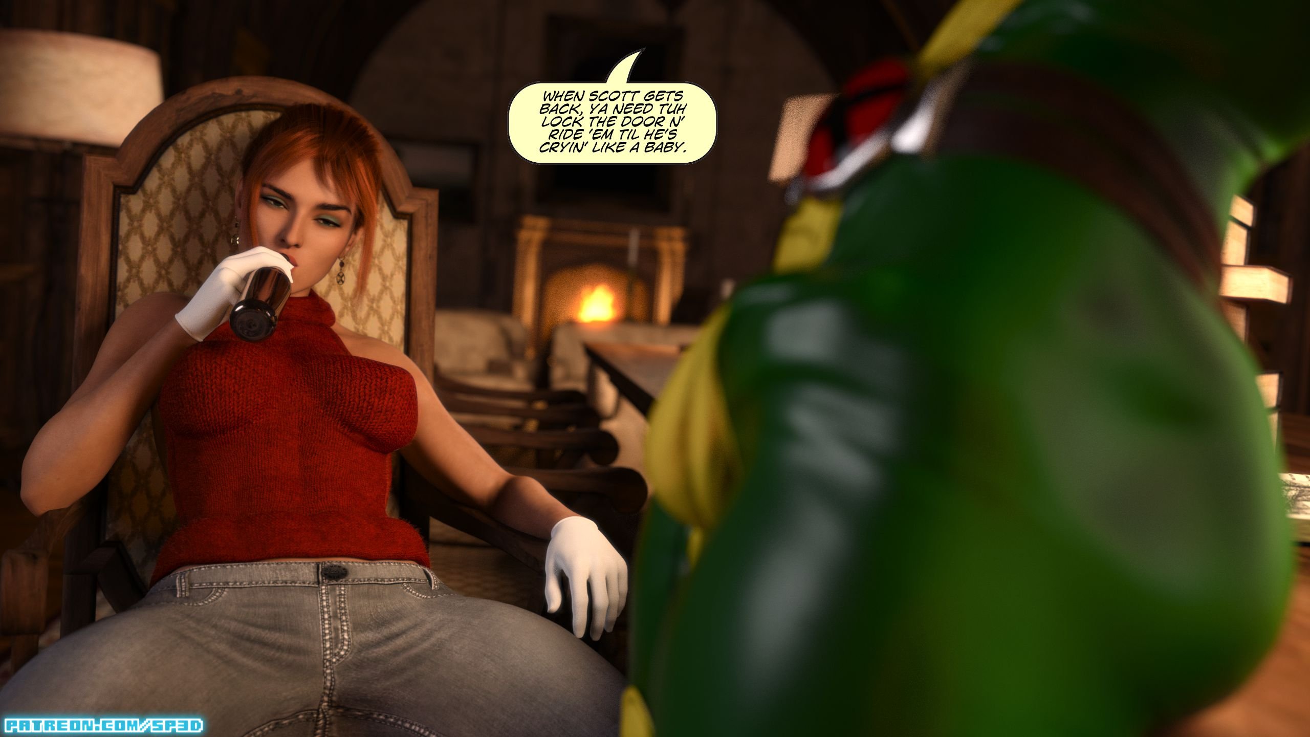 Abuse Of Power (X-Men) [SquarePeg3D] 1 . Abuse Of Power - Chapter 1 (X-Men) [SquarePeg3D] – page 5
