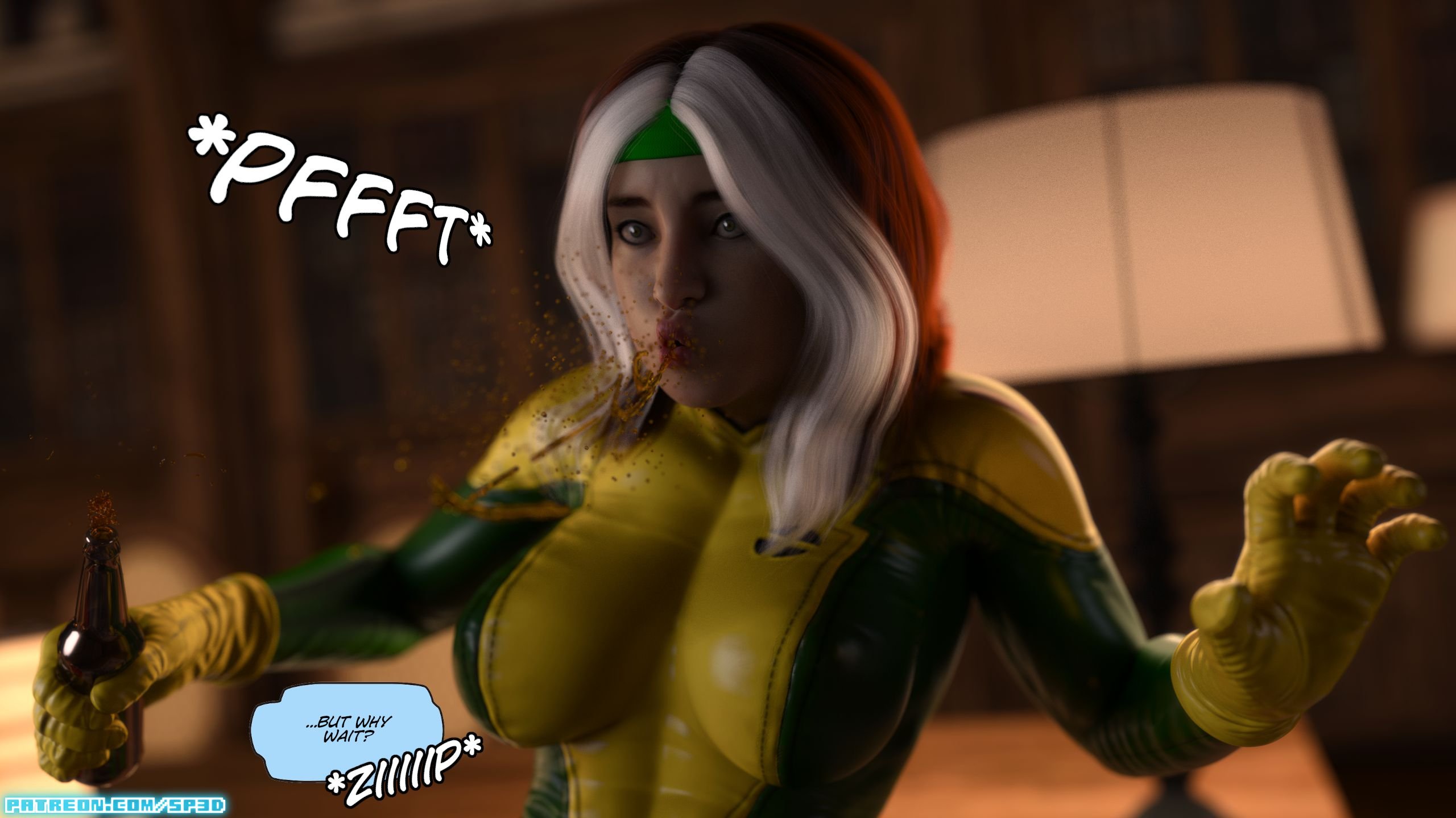 Abuse Of Power (X-Men) [SquarePeg3D] 1 . Abuse Of Power - Chapter 1 (X-Men) [SquarePeg3D] – page 7