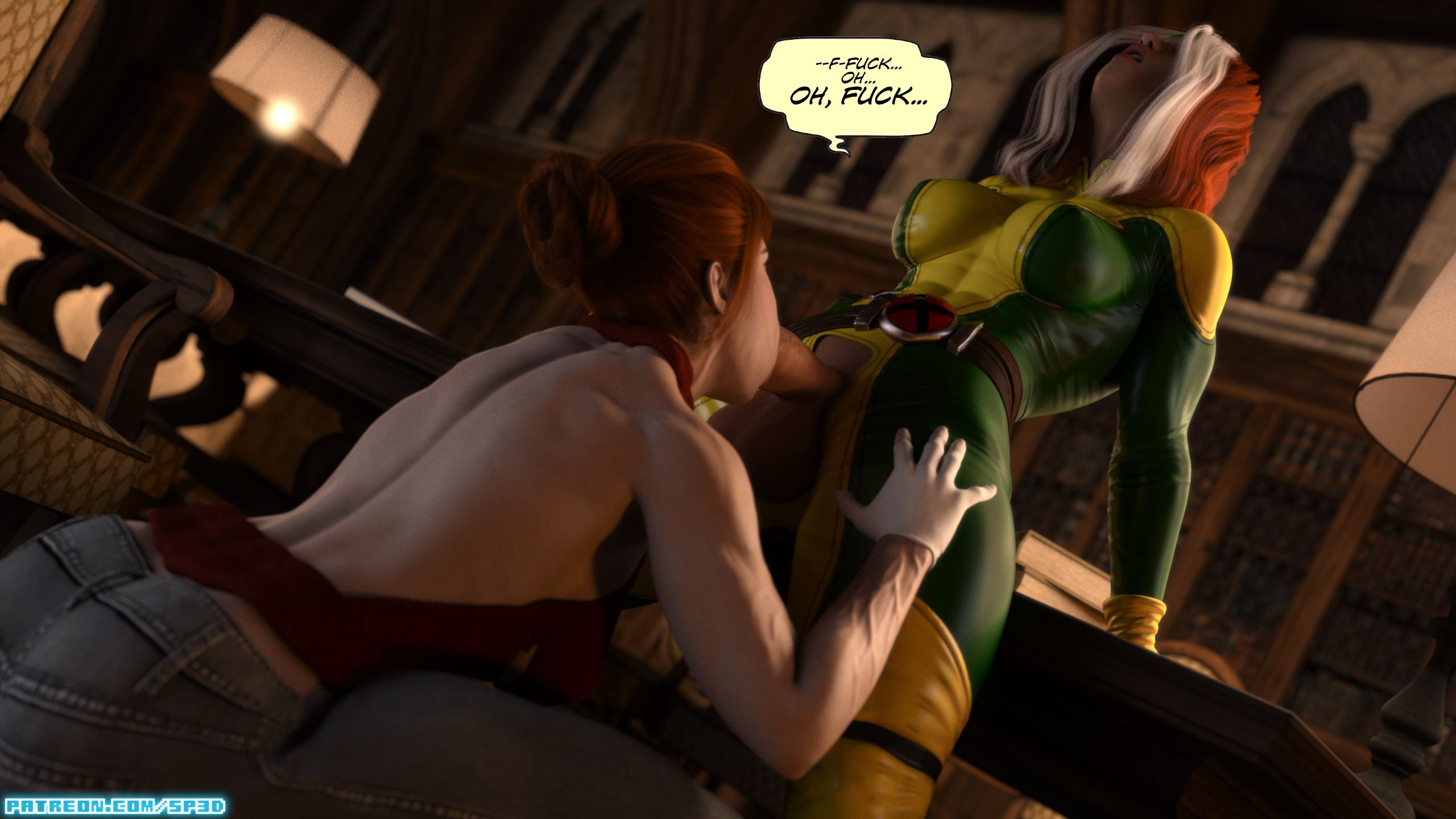 Abuse Of Power (X-Men) [SquarePeg3D] 1 . Abuse Of Power - Chapter 1 (X-Men) [SquarePeg3D] – page 9
