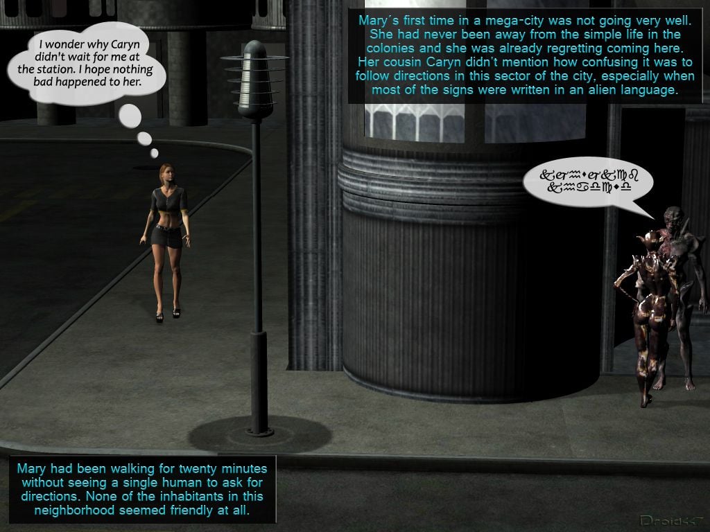 Lost In The City [3DMonsterStories] 1 . Lost In The City - Chapter 1 [3DMonsterStories] – page 2