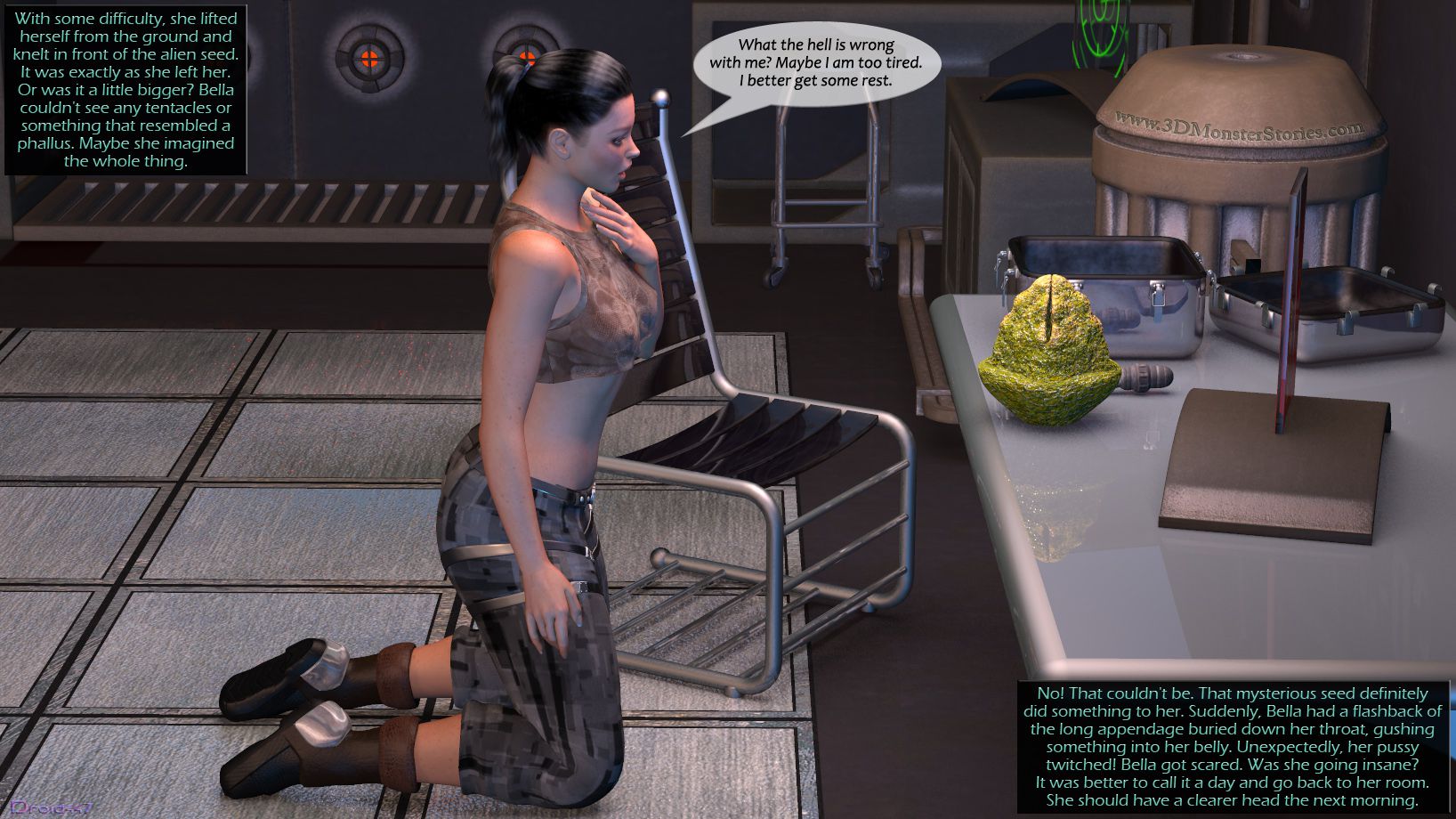 Metamorphosis [3DMonsterStories] 1 . Metamorphosis - Chapter 1 [3DMonsterStories] – page 11