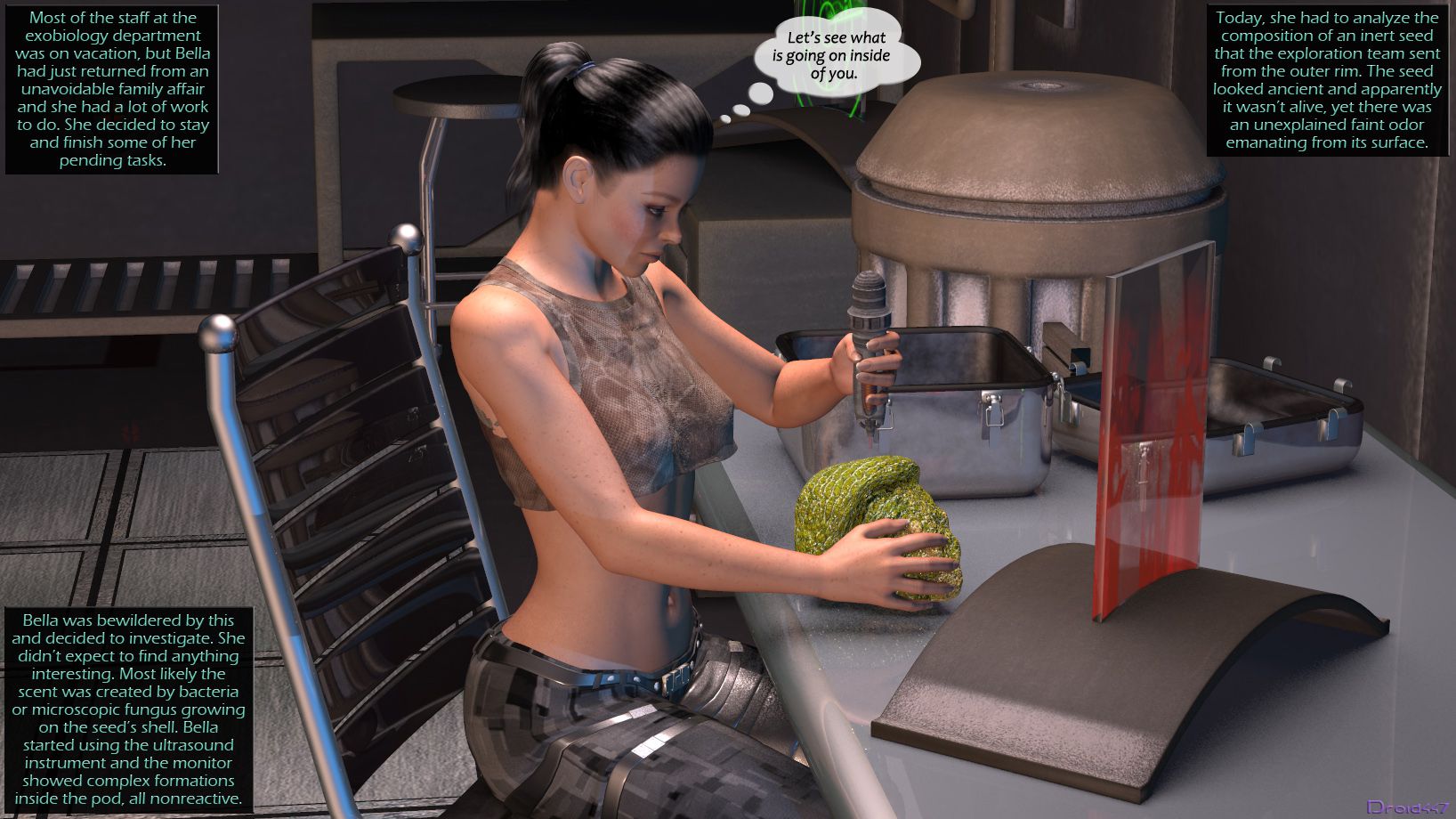 Metamorphosis [3DMonsterStories] 1 . Metamorphosis - Chapter 1 [3DMonsterStories] – page 2