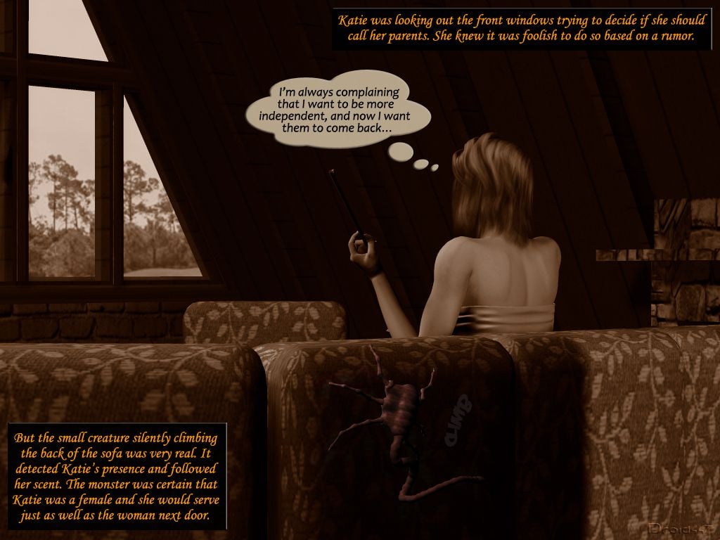 Old Cabin [3DMonsterStories] 1 . Old Cabin - Chapter 1 [3DMonsterStories] – page 3