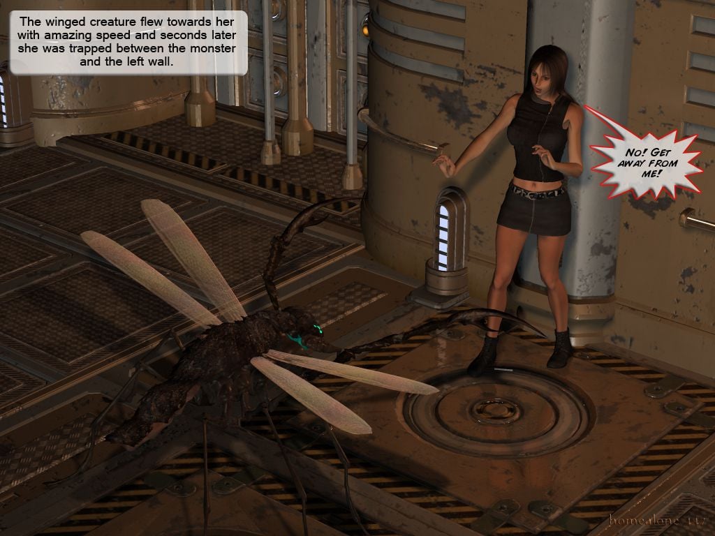 Oviposition [3DMonsterStories] 1 . Oviposition  - Chapter 1 [3DMonsterStories] – page 6