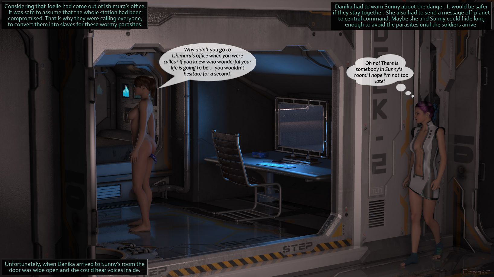 Parasitic Possession [3DMonsterStories] 1 . Parasitic Possession - Chapter 1 [3DMonsterStories] – page 102