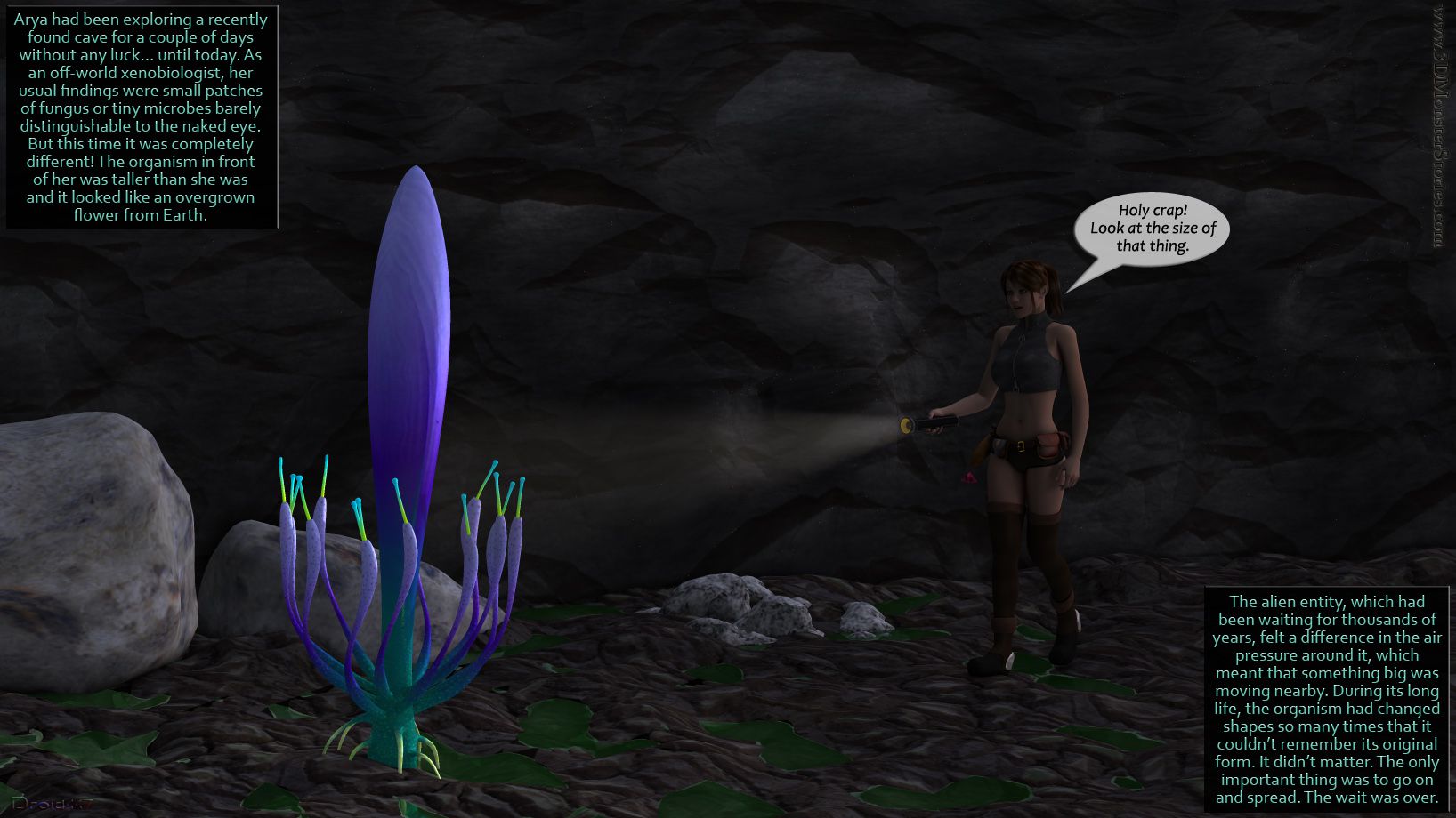 Parasitic Possession [3DMonsterStories] 1 . Parasitic Possession - Chapter 1 [3DMonsterStories] – page 2
