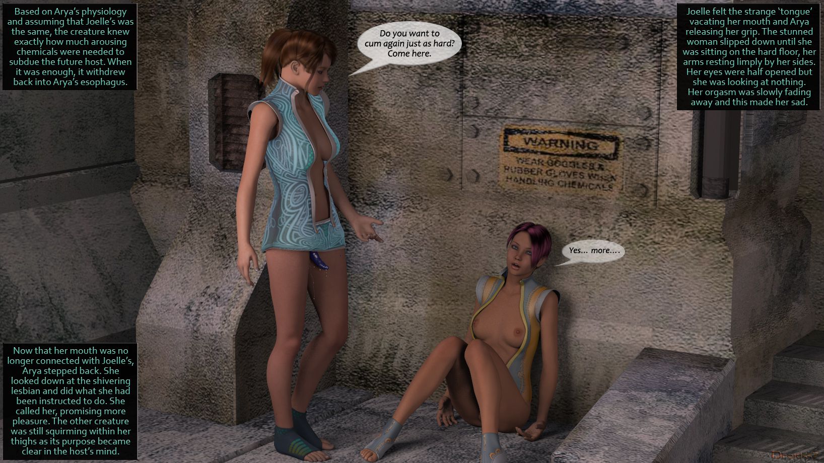 Parasitic Possession [3DMonsterStories] 1 . Parasitic Possession - Chapter 1 [3DMonsterStories] – page 39