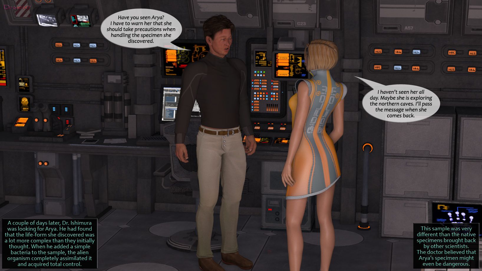Parasitic Possession [3DMonsterStories] 1 . Parasitic Possession - Chapter 1 [3DMonsterStories] – page 61