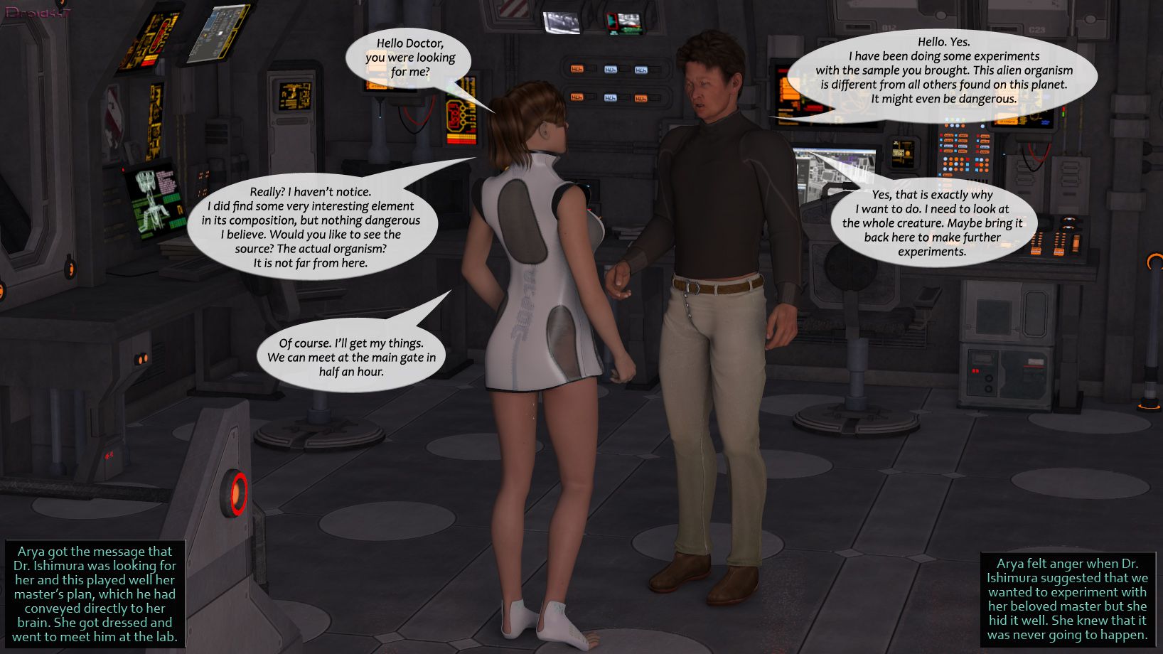 Parasitic Possession [3DMonsterStories] 1 . Parasitic Possession - Chapter 1 [3DMonsterStories] – page 81