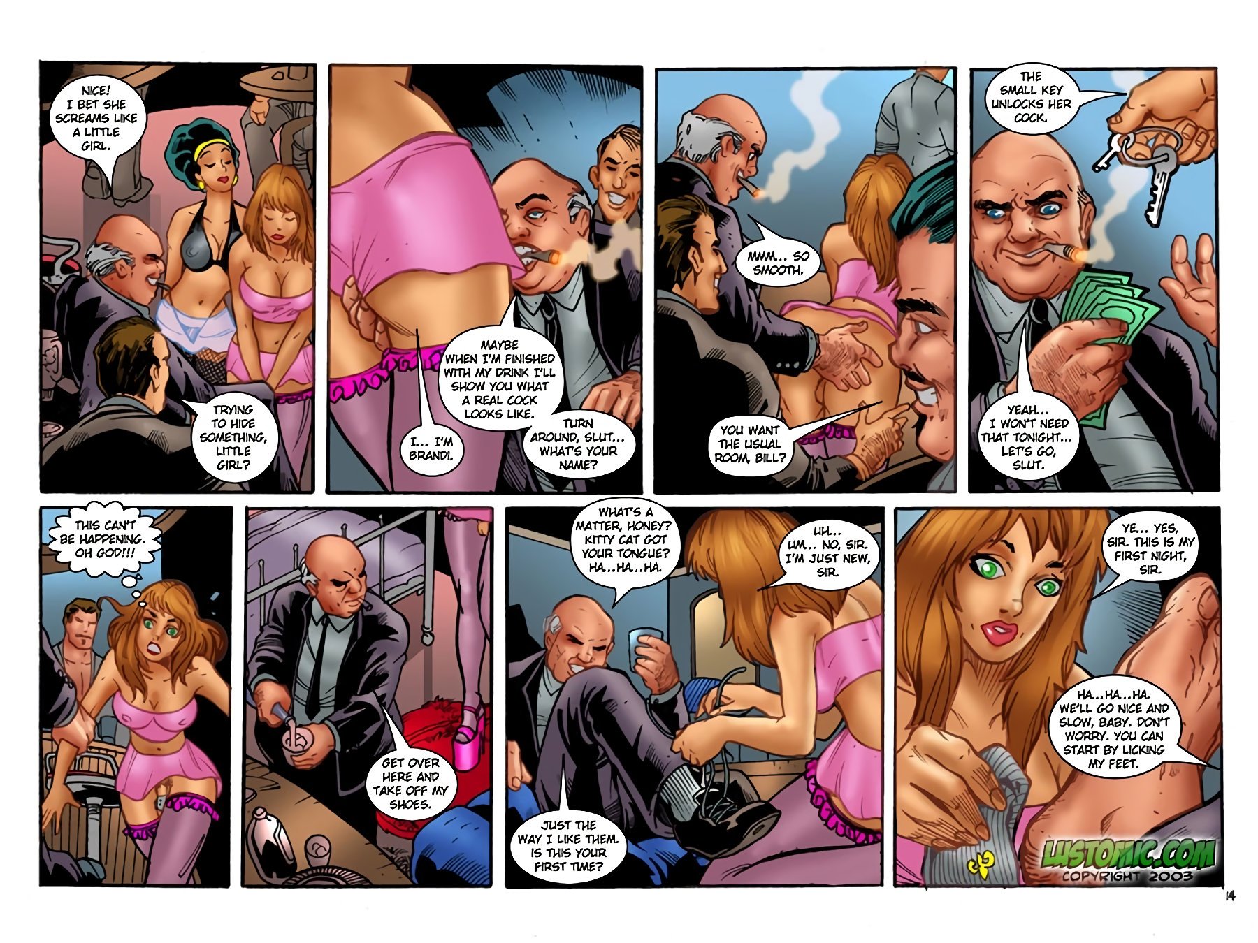 Kitty Kat Lounge [Lustomic] 1 . Kitty Kat Lounge - Chapter 1 [Lustomic] – page 15