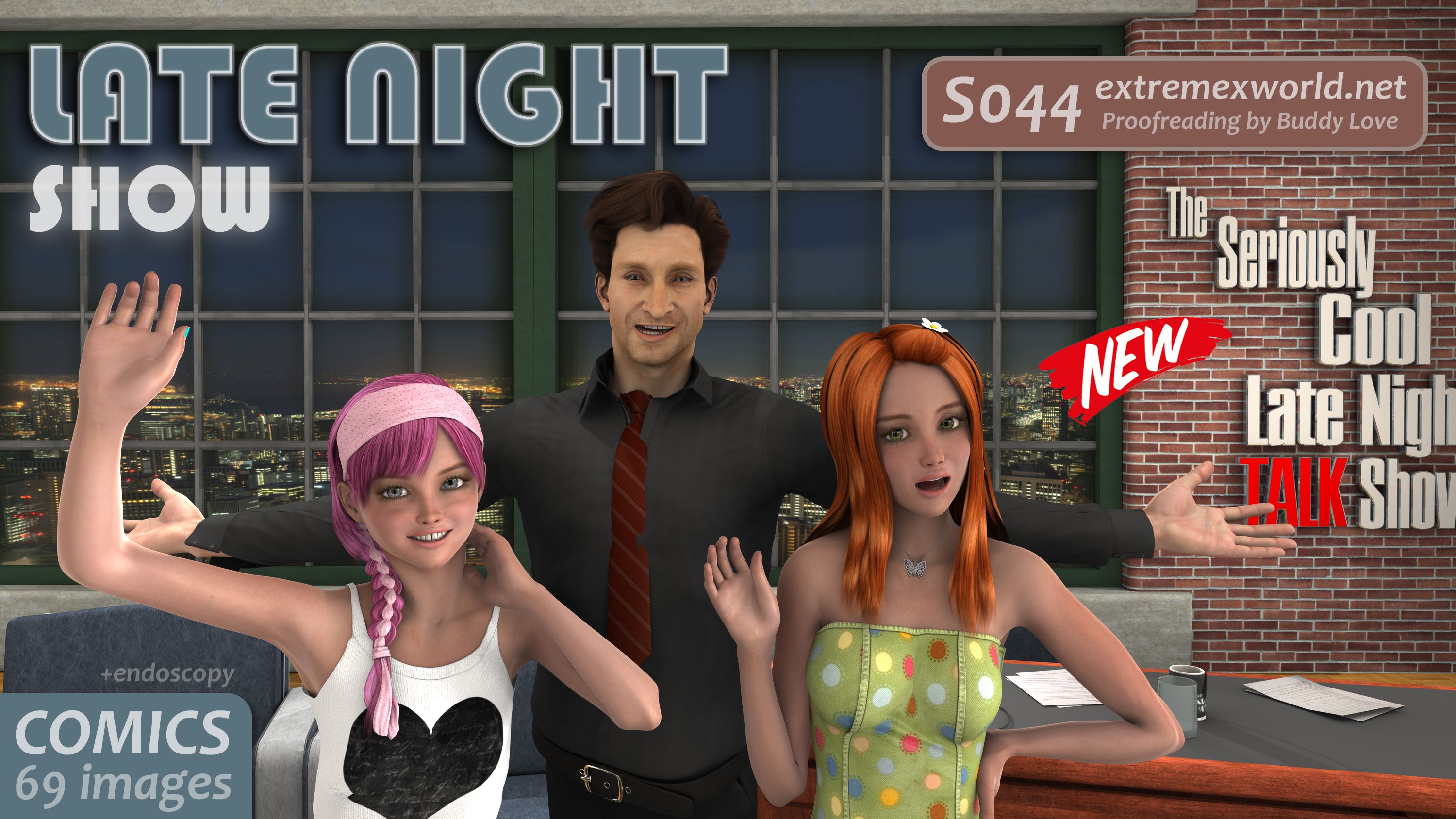 Late Night Show [ExtremeXWorld] 1 . Late Night Show - Chapter 1 [ExtremeXWorld] – page 1