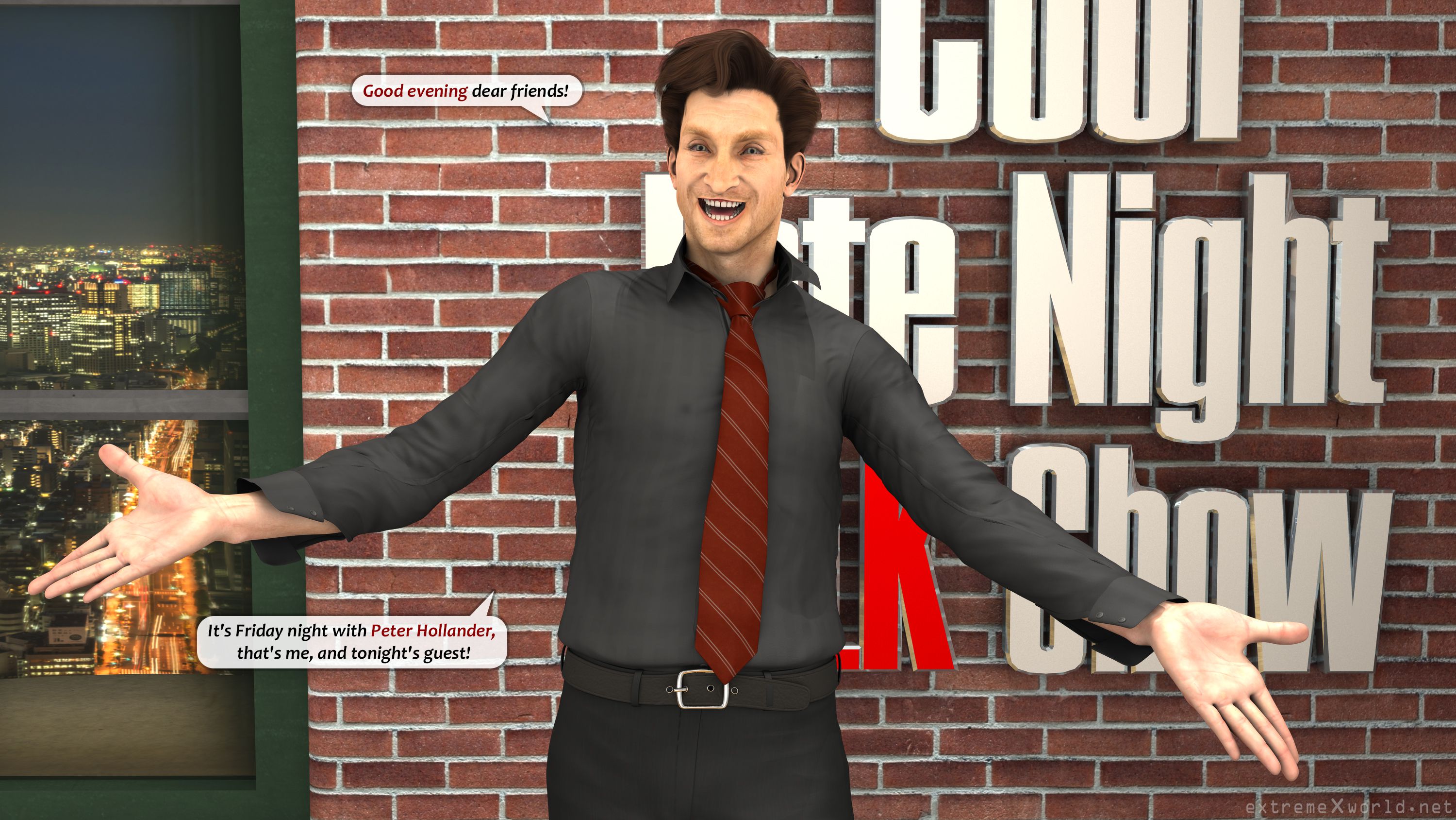 Late Night Show [ExtremeXWorld] 1 . Late Night Show - Chapter 1 [ExtremeXWorld] – page 2