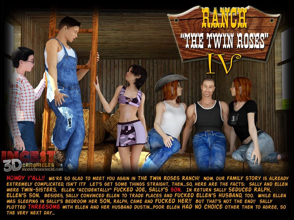 Ranch – The Twin Roses [IncestChronicles3D] 4 . Ranch - The Twin Roses - Chapter 4 [IncestChronicles3D] – page 1