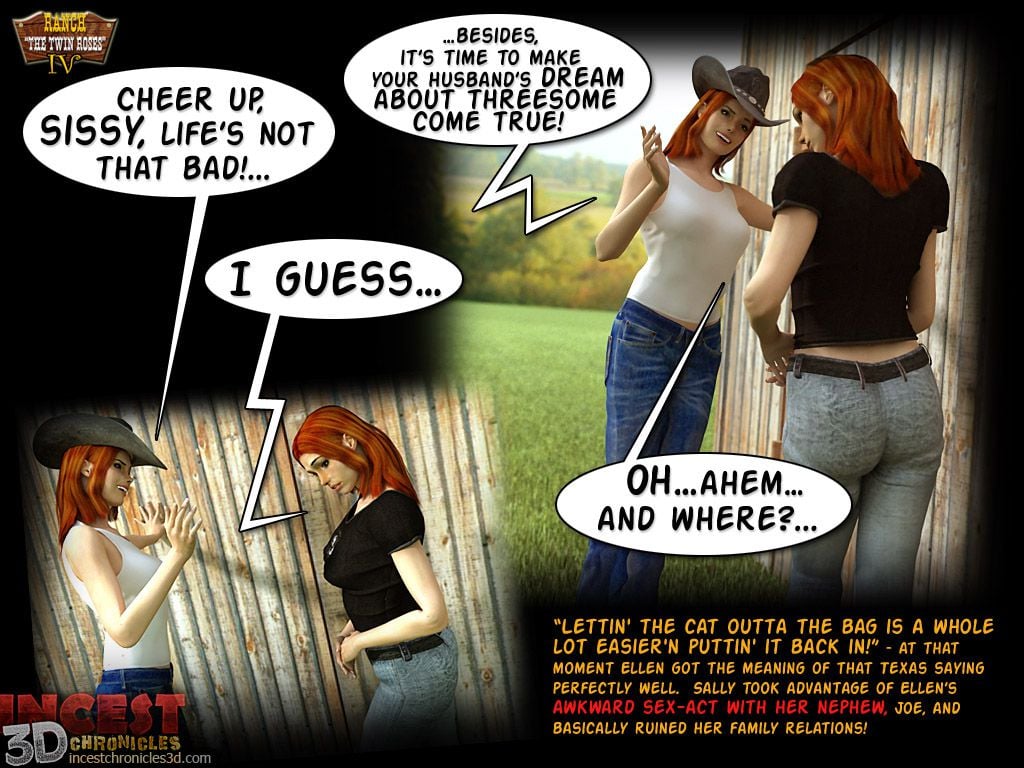 Ranch – The Twin Roses [IncestChronicles3D] 4 . Ranch - The Twin Roses - Chapter 4 [IncestChronicles3D] – page 2