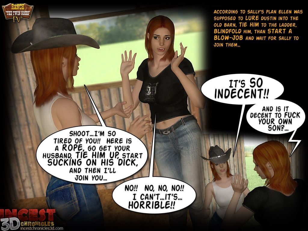 Ranch – The Twin Roses [IncestChronicles3D] 4 . Ranch - The Twin Roses - Chapter 4 [IncestChronicles3D] – page 4