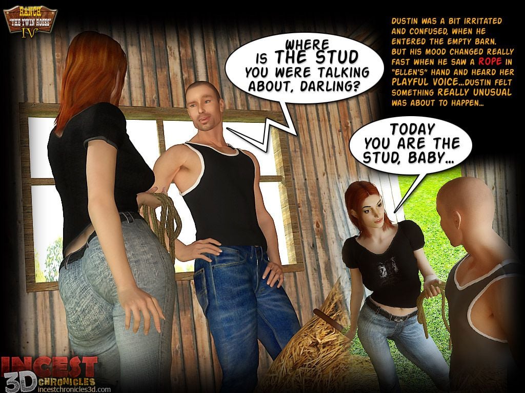 Ranch – The Twin Roses [IncestChronicles3D] 4 . Ranch - The Twin Roses - Chapter 4 [IncestChronicles3D] – page 9