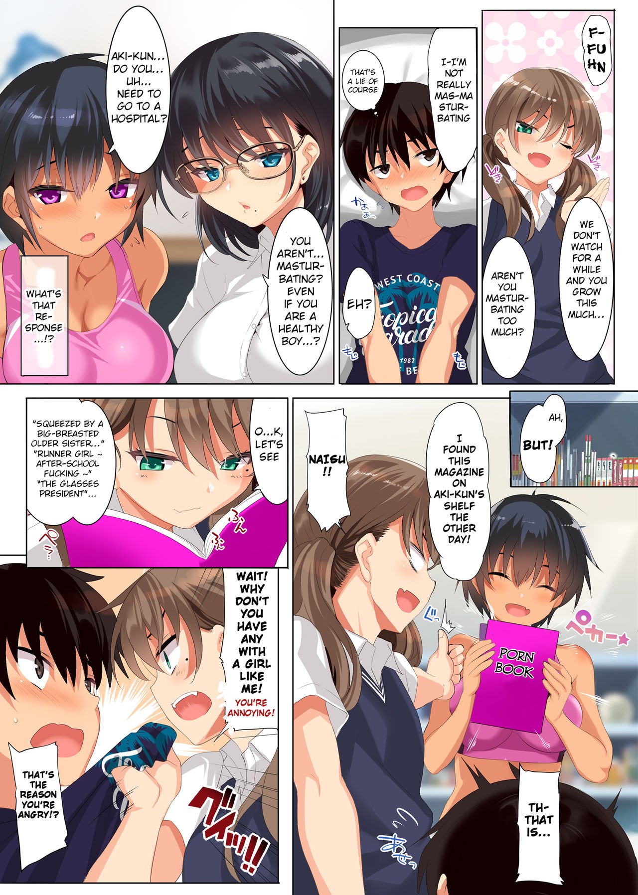 Three Sister’s Harem [Cle Masahiro] 1 . Three Sister's Harem - Chapter 1 [Cle Masahiro] – page 9