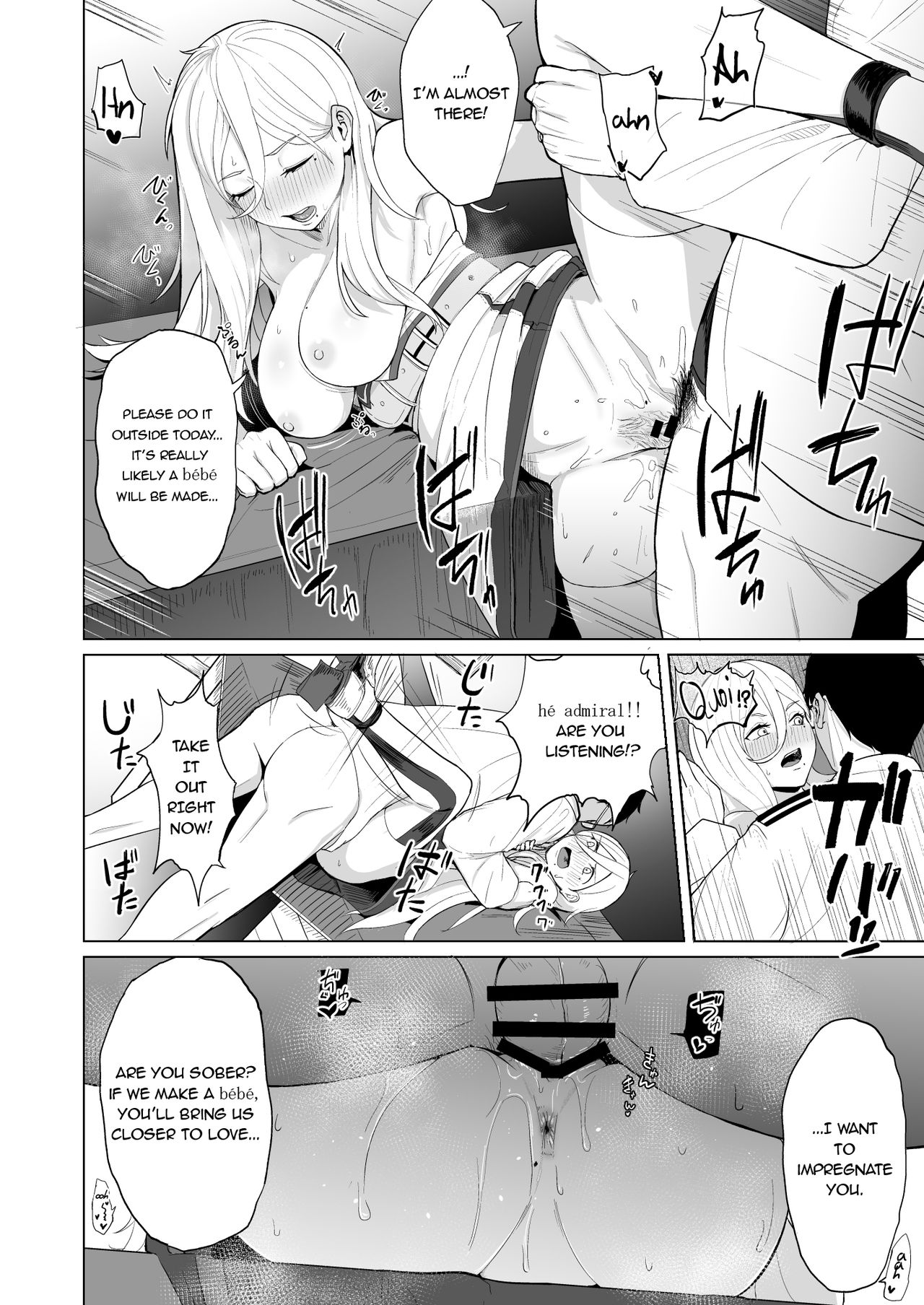 Nichinichi Richelieu (Kantai Collection -KanColle-) [Taji] 1 . Nichinichi Richelieu - Chapter 1 (Kantai Collection -KanColle-) [Taji] – page 11