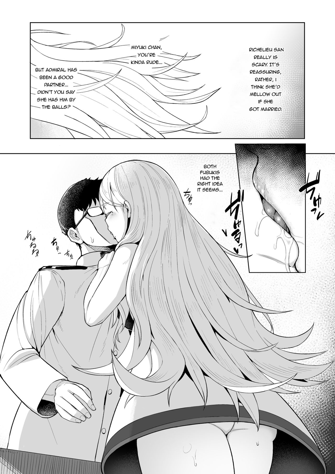 Nichinichi Richelieu (Kantai Collection -KanColle-) [Taji] 1 . Nichinichi Richelieu - Chapter 1 (Kantai Collection -KanColle-) [Taji] – page 4