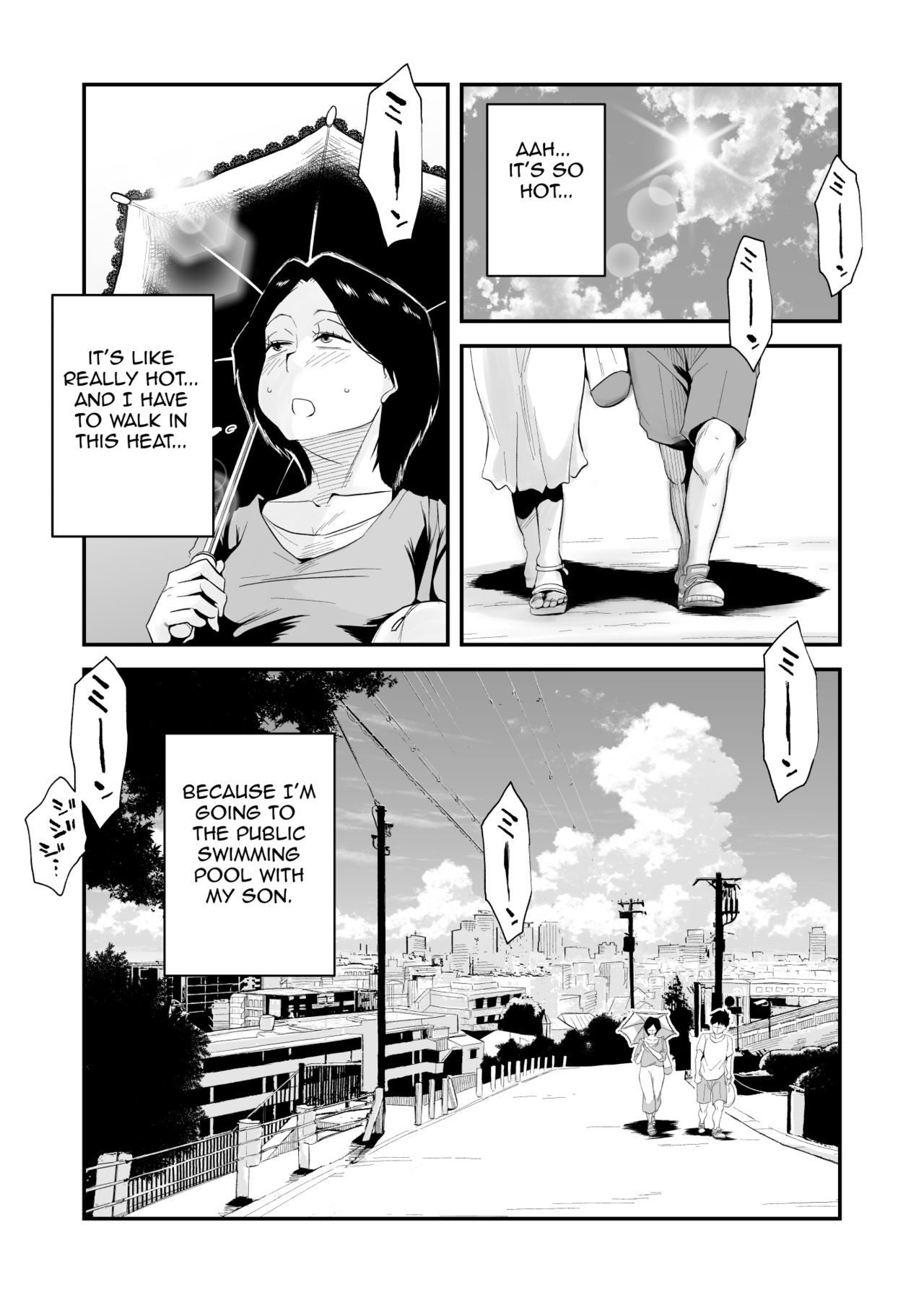 Oh! Mother’s Particulars! [Haitoku Sensei] 4 . Oh! Mother's Particulars! - Public Swimming Pool - Chapter 4 [Haitoku Sensei] – page 3