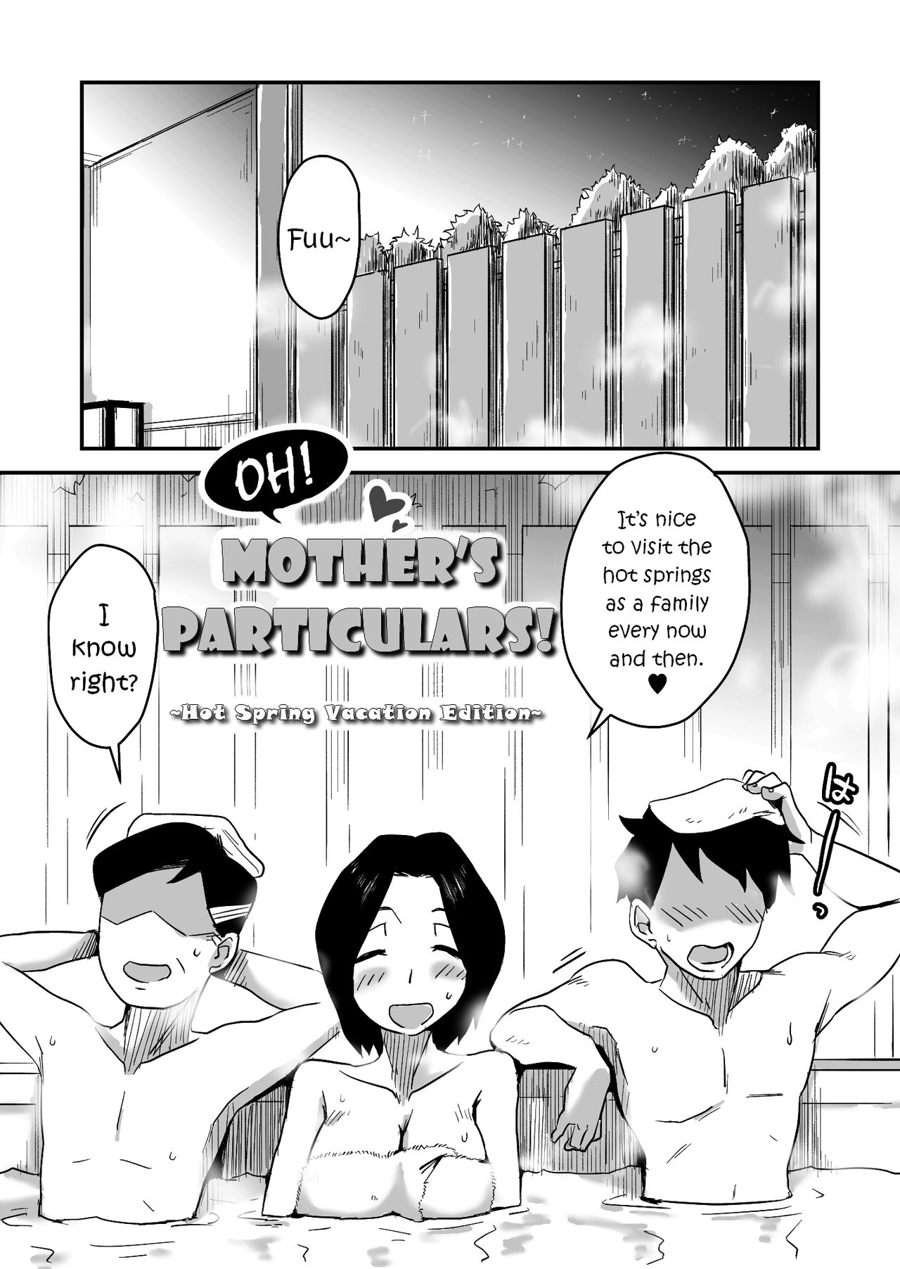 Oh! Mother’s Particulars! [Haitoku Sensei] 5 . Oh! Mother's Particulars! - Hot Spring Vacation Education! - Chapter 5 [Haitoku Sensei] – page 2