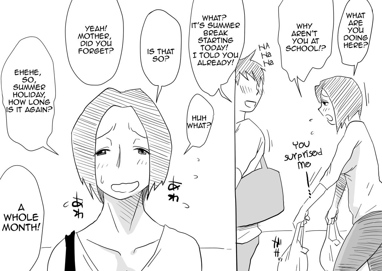 Oh! Mother’s Particulars! [Haitoku Sensei] 3 . Oh! Mother's Particulars! - Son's Summer Break - Chapter 3 [Haitoku Sensei] – page 3