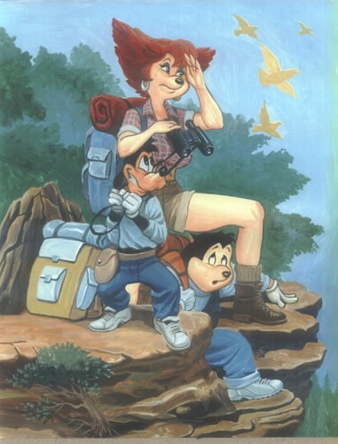 Peggy Cums Camping (Goof Troop) [Pandoras Box] 1.5 . Peggy Cums Camping - Colored - Chapter 1 (Goof Troop) [Pandoras Box] – page 1