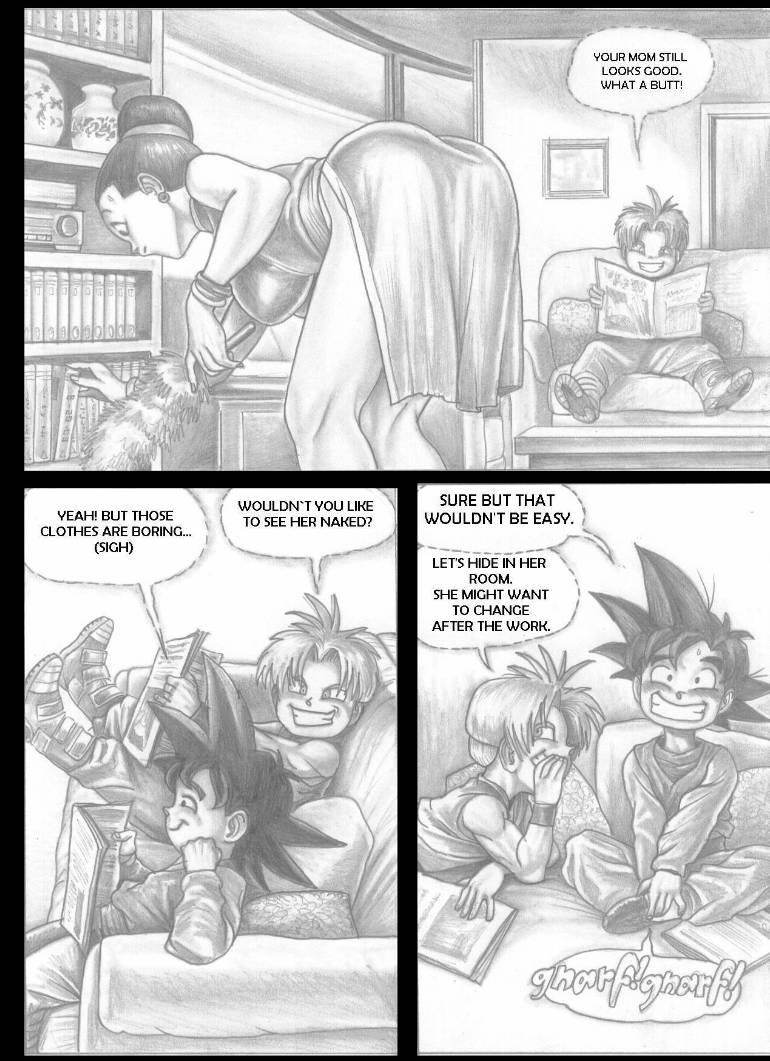 Kamehasutra (Dragon Ball Z) [Pandoras Box] 1.6 . Kamehasutra - Chapter 1 - Sketch (Dragon Ball Z) [Pandoras Box] – page 4